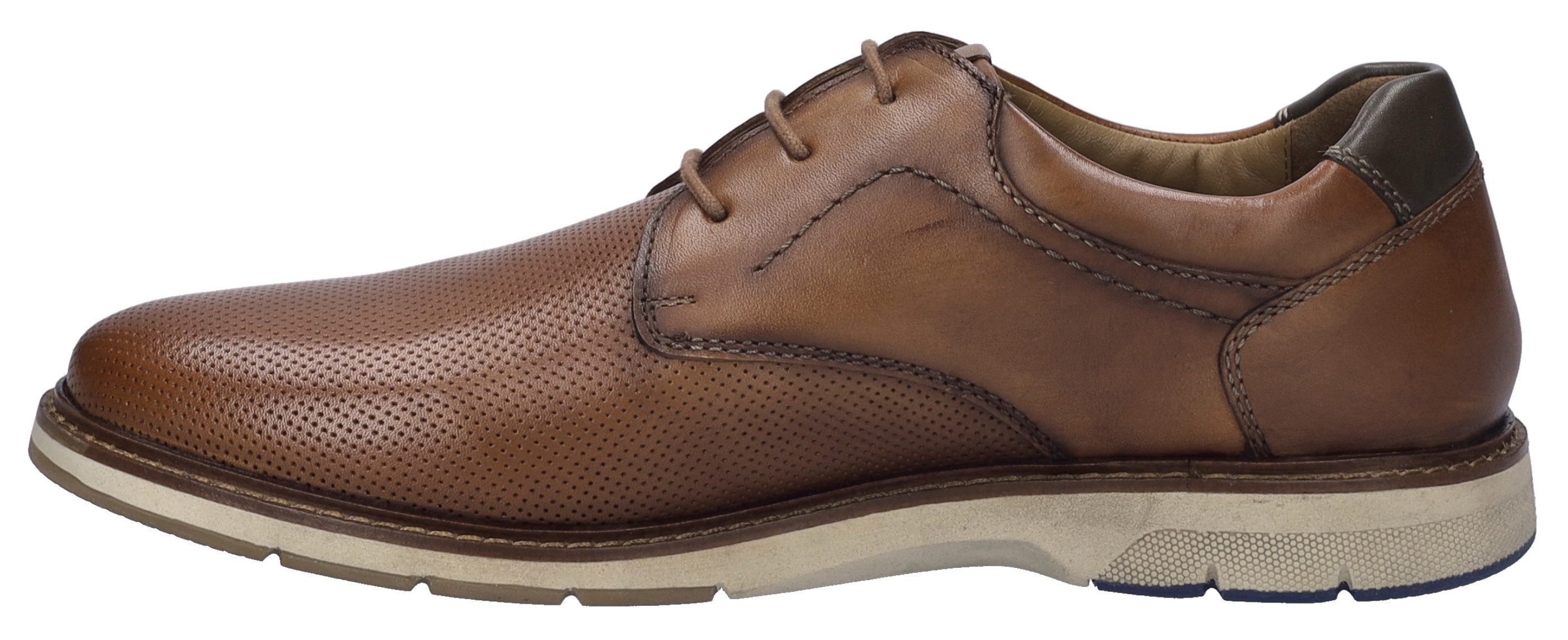 Josef Seibel Veterschoenen Stuart 02 , comfortabele schoen, business schoen, sneaker in comfortabele breedte g (breed)