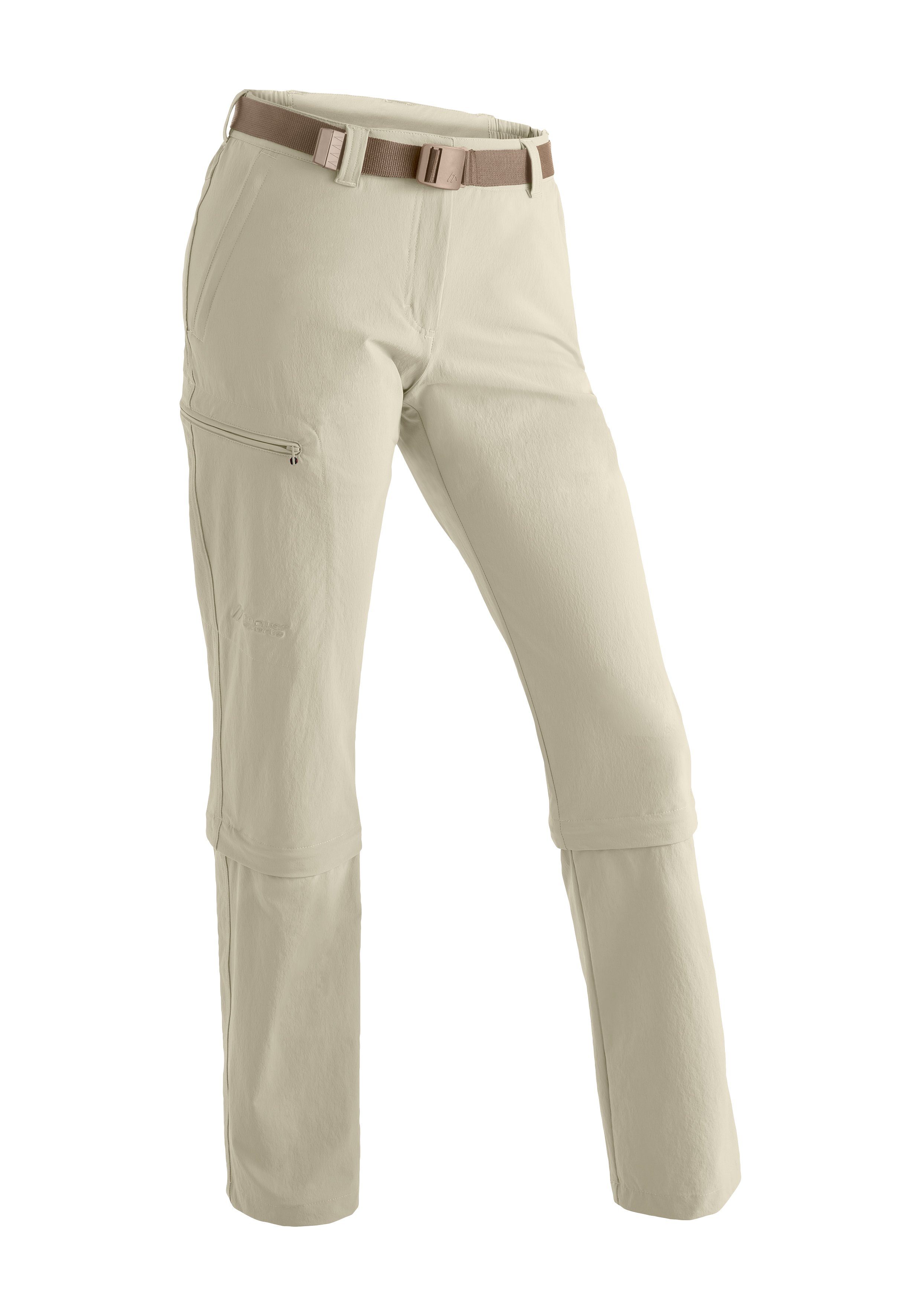 Maier Sports Functionele broek Arolla Dames wandelbroek, afritsbare outdoorbroek, 3 zakken, regular fit