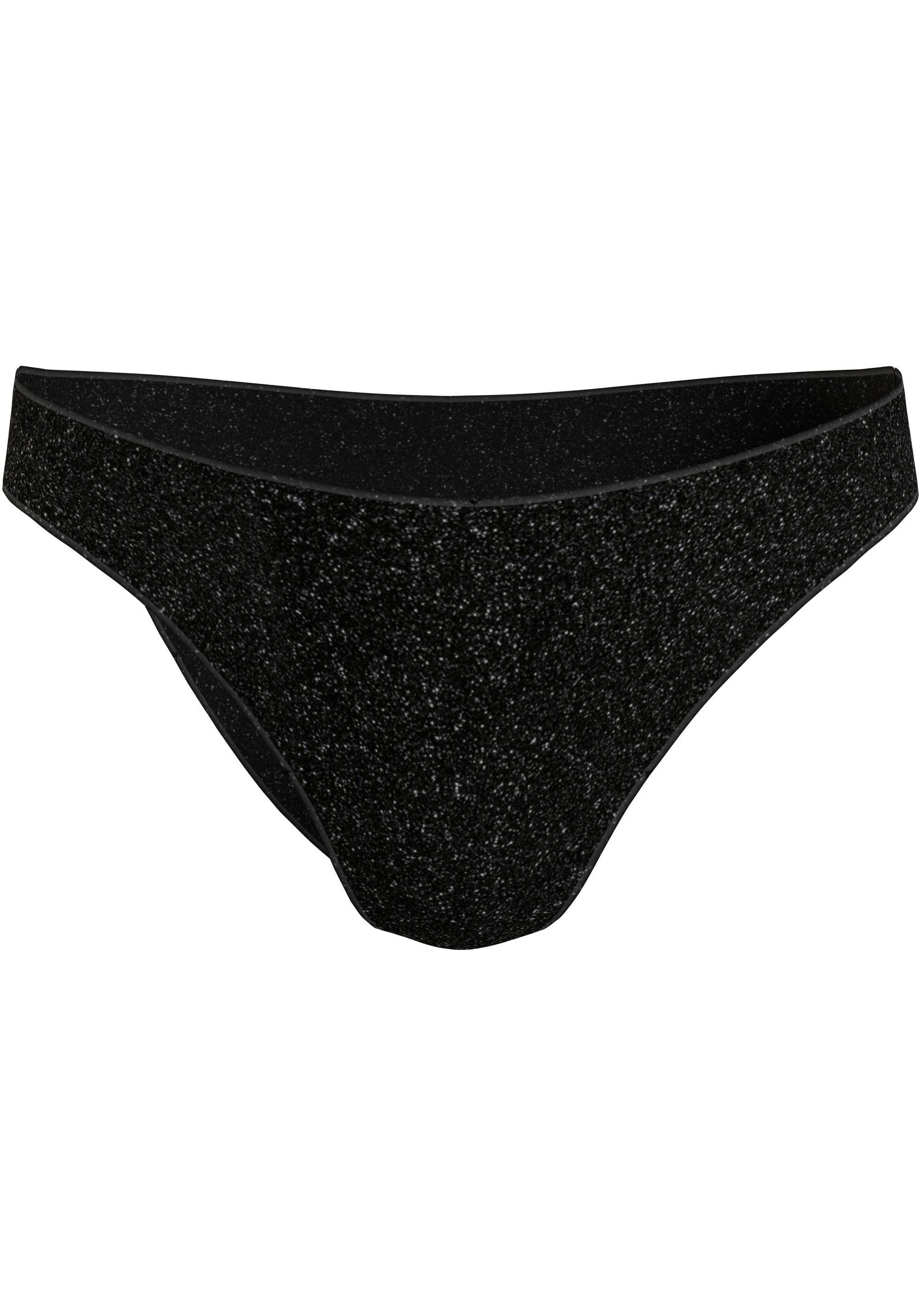 Calvin Klein Swimwear Bikinibroekje Bikini in glinsterende look