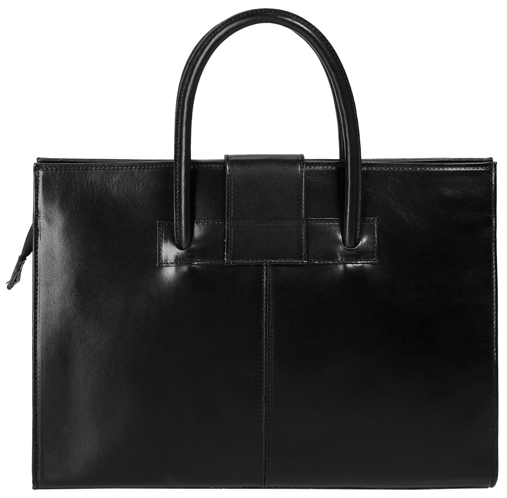 Cluty Tas echt leer, made in italy