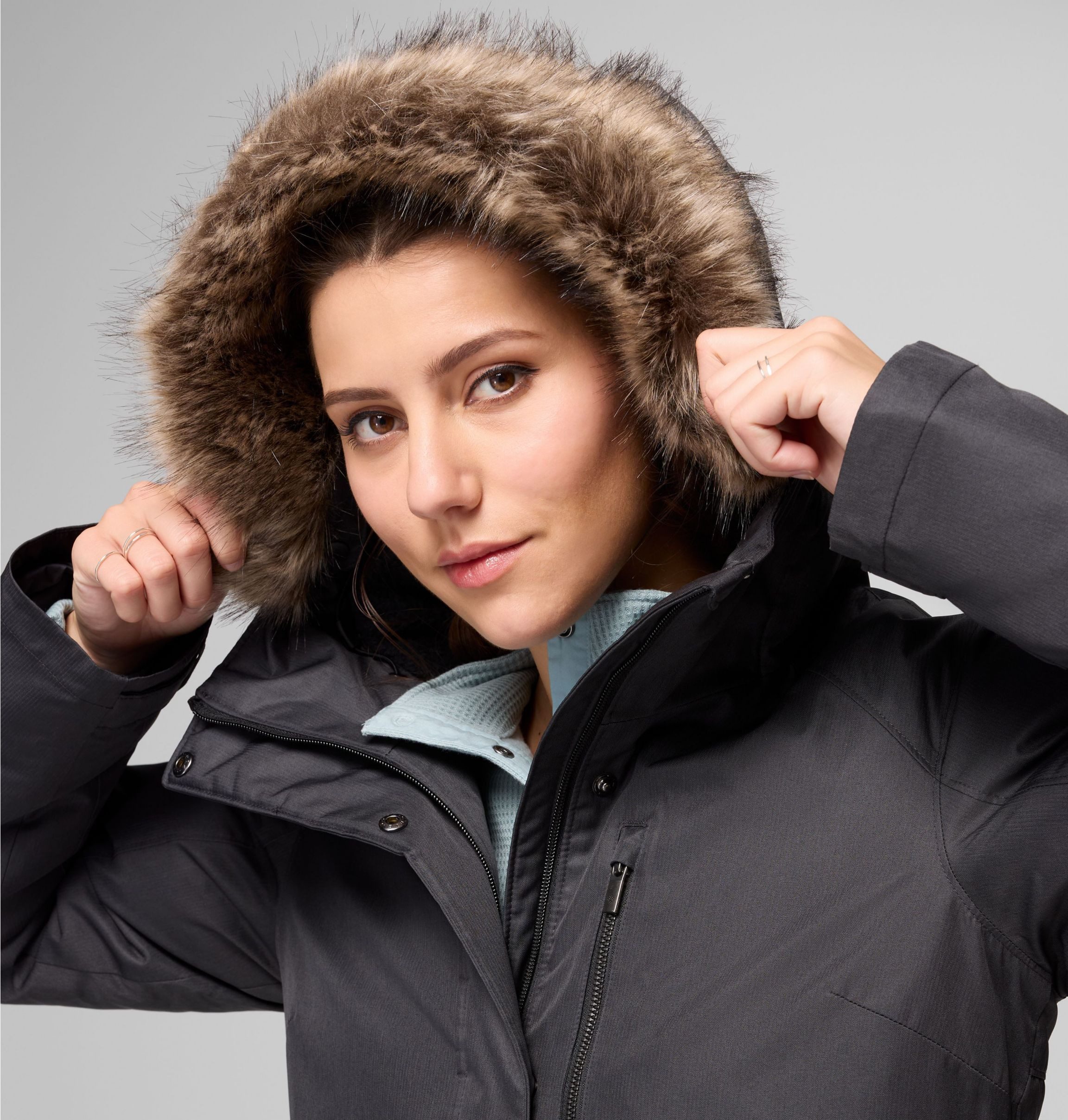 Columbia Parka SUTTLE MOUNTAIN LONG INSULATED JACKET (1 stuk)