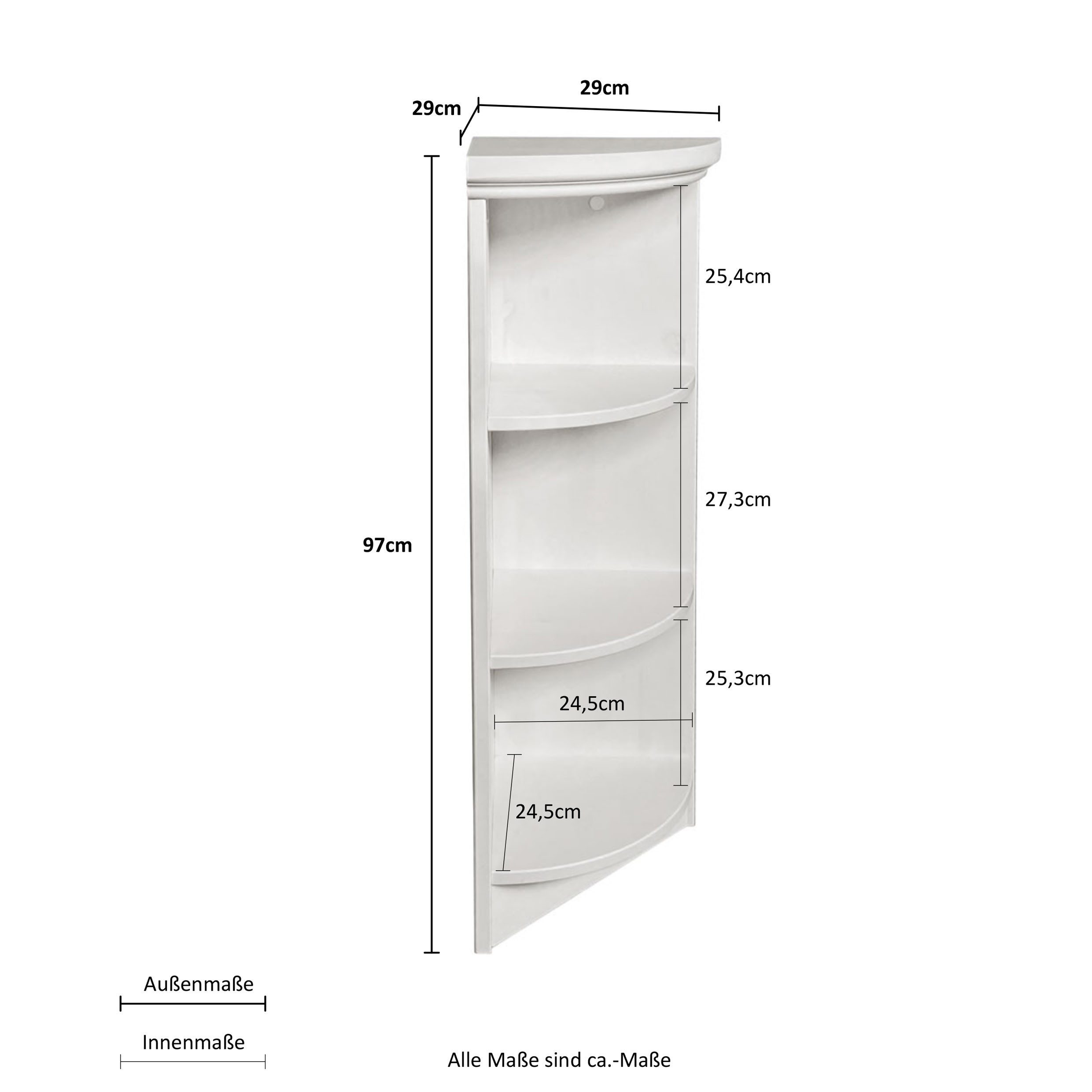 Home affaire Aanbouwrek Soeren van massief grenen, hoogte 97 cm, diepte 29 cm