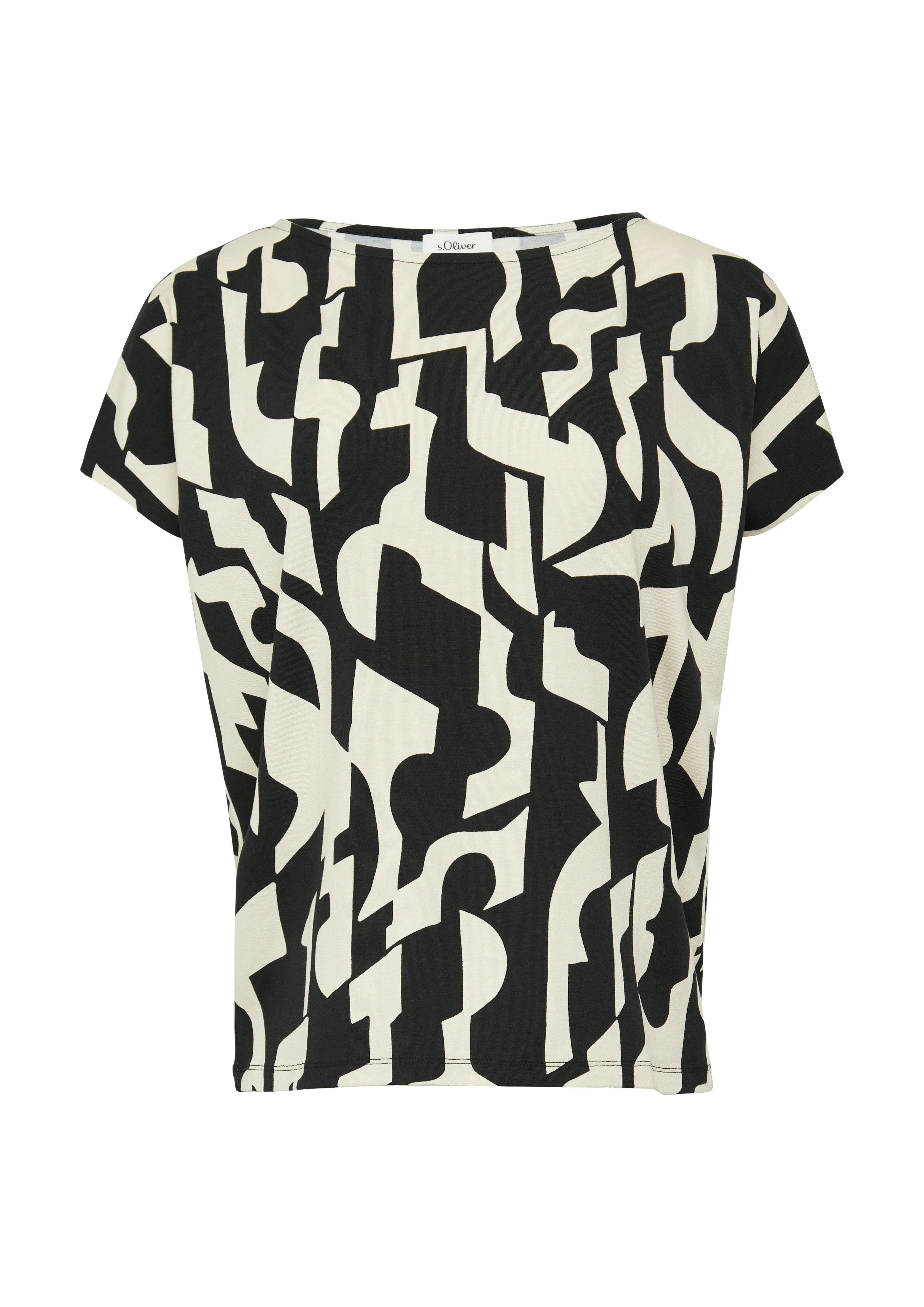 s.Oliver T-shirt met merklabel