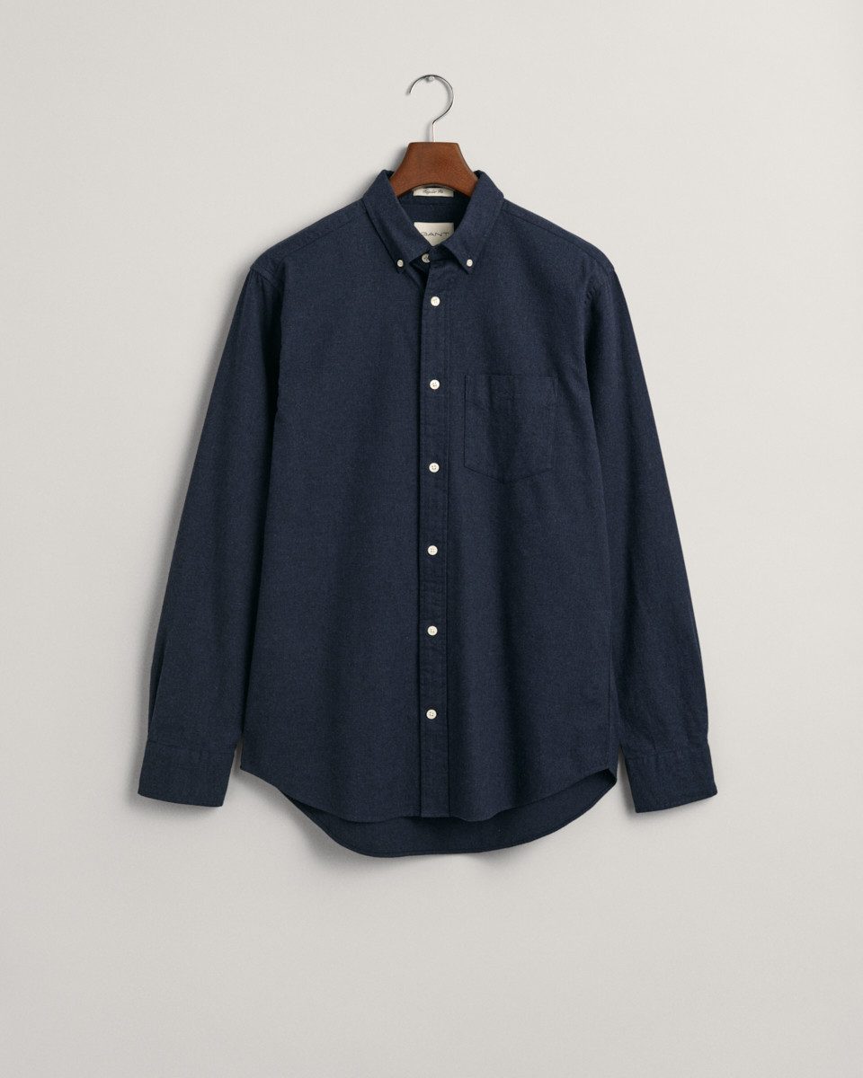 Gant Overhemd met lange mouwen REG FLANNEL MELANGE SHIRT