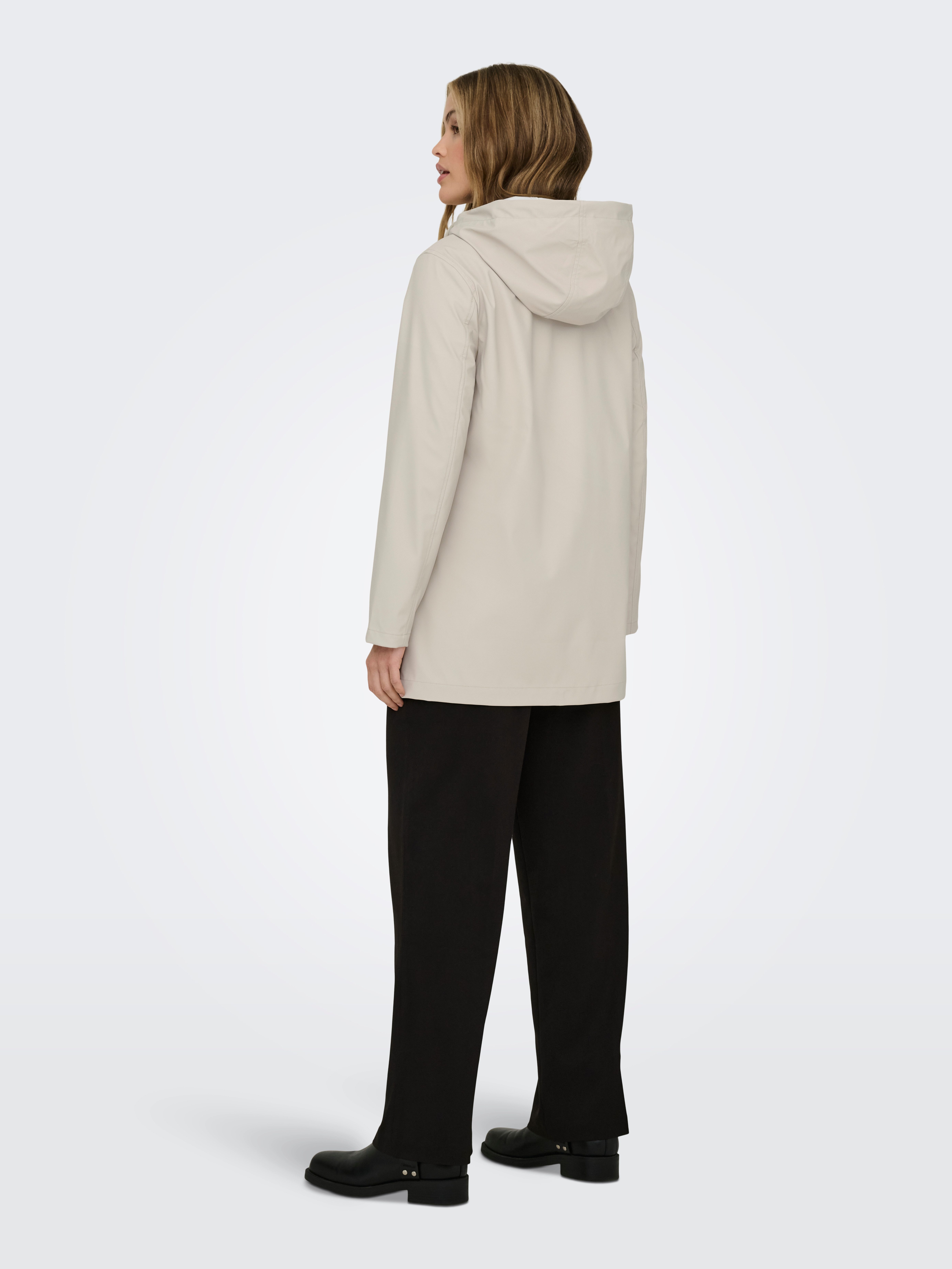 Only Korte jas ONLELISA RAINCOAT OTW NOOS