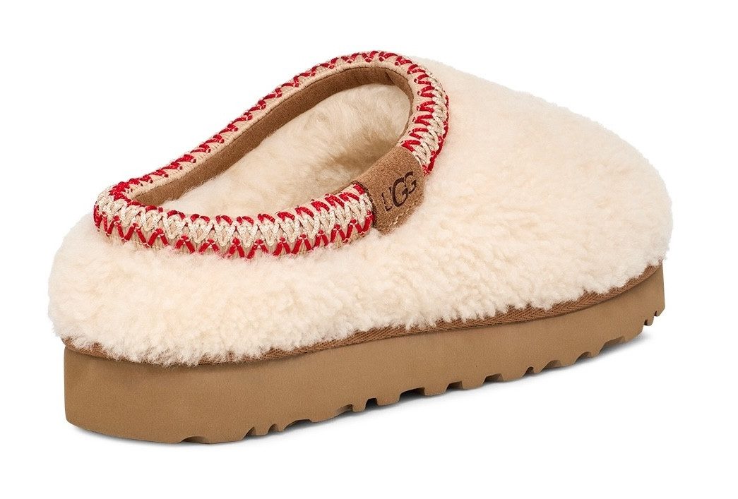 UGG Pantoffels TASMAN MAXI CURLY , clog, pantoffel, mule met gepolsterde voetbed