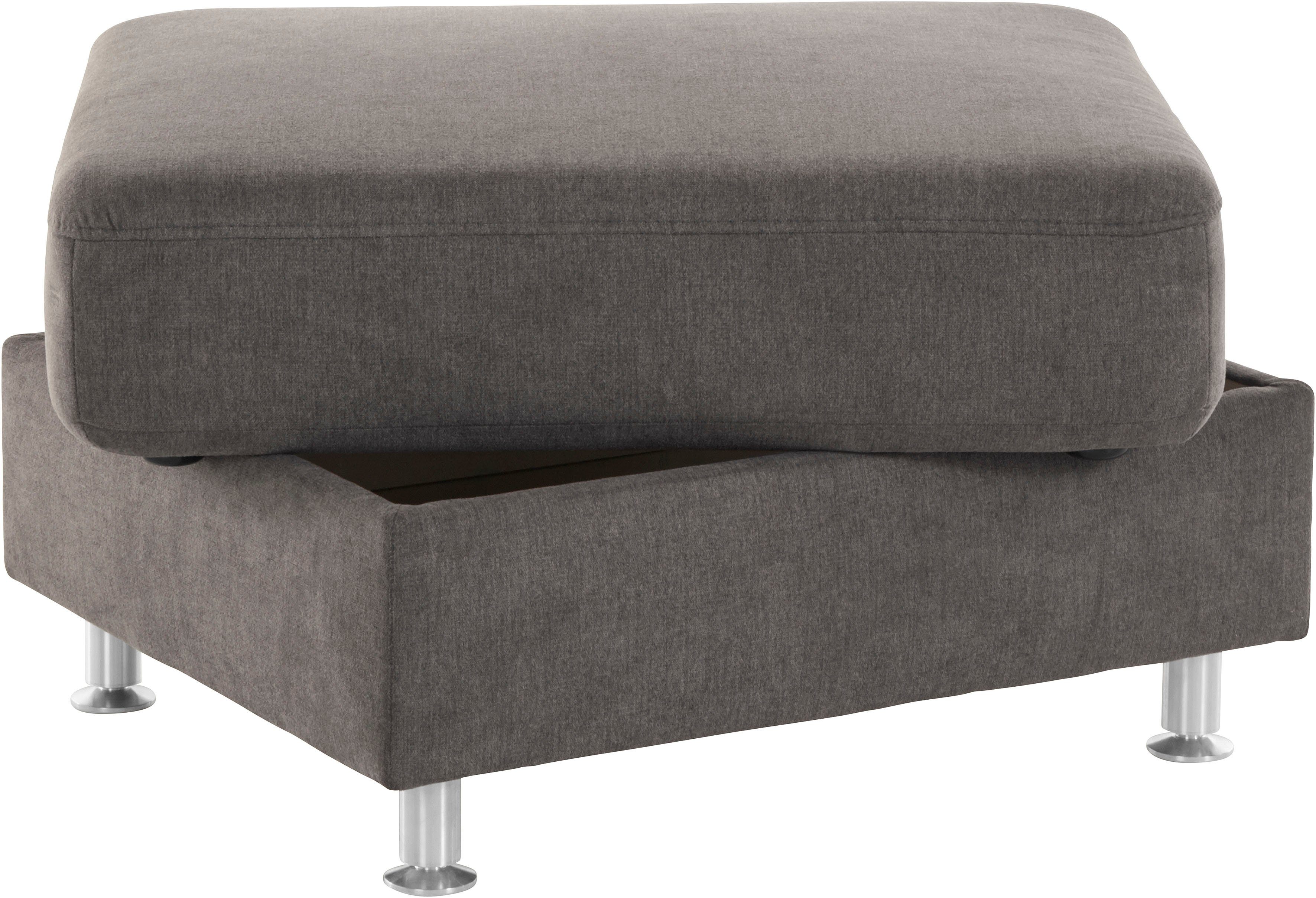 sit&more Hocker met bergruimte DARWIN met binnenvering en bergruimte