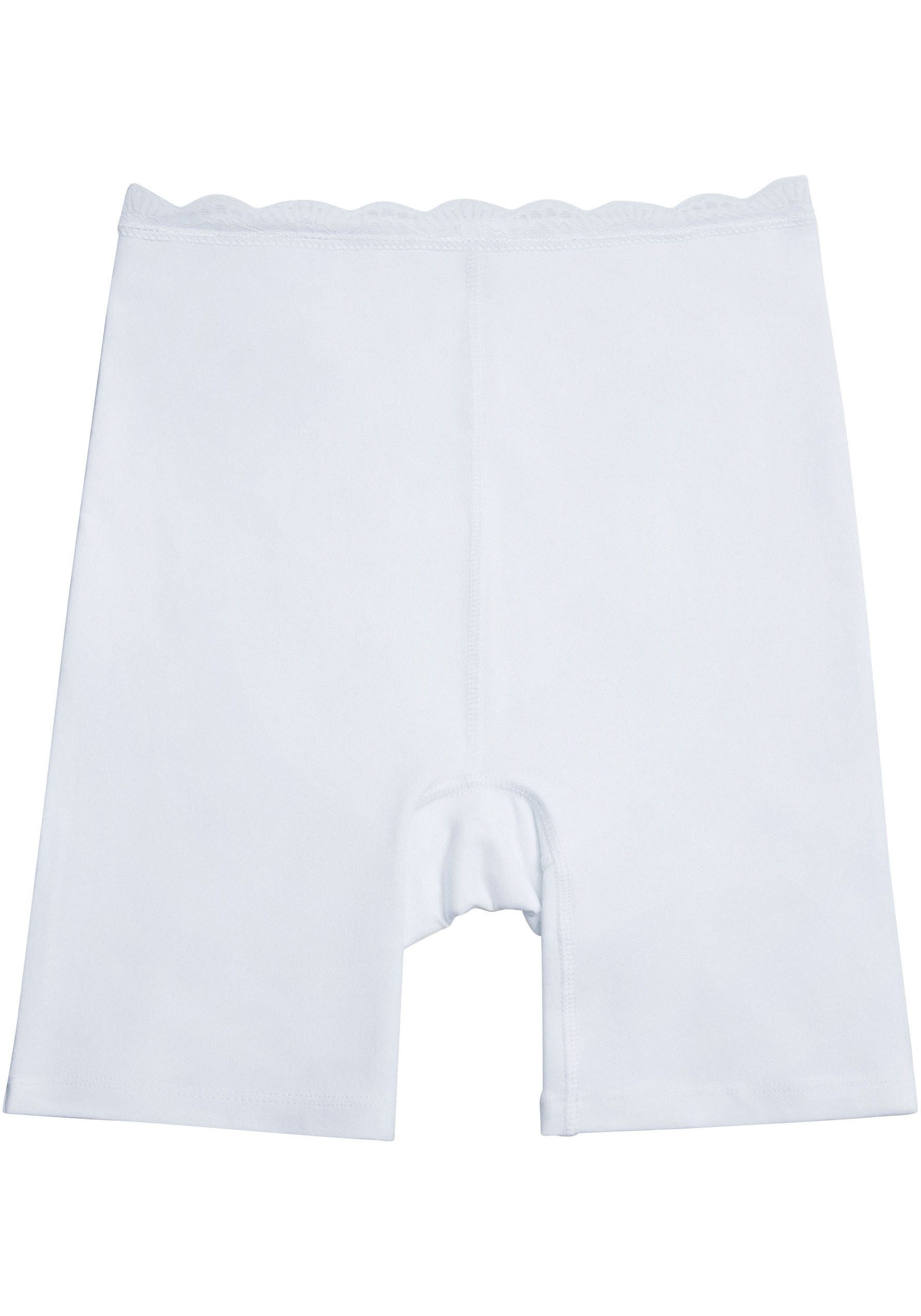 YSABEL MORA Lange onderbroek BASIC COLLECTION COTTON WITH LACE aangename zachtheid en pasvorm tegen wrijving (Set van 3)