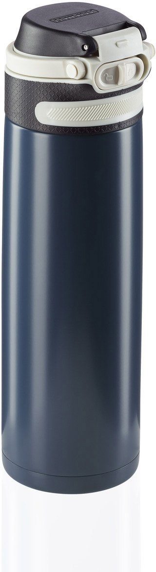 Leifheit Thermofles Flip 600 ml koelboxen & thermosflessen maat 600 ml blauw