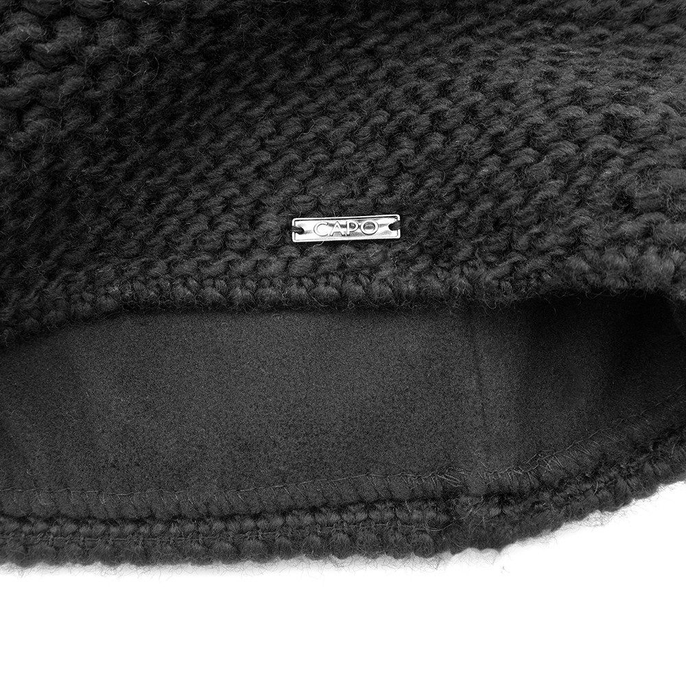 MUSTANG Pomponmuts Grof breisel, effen, gevoerd