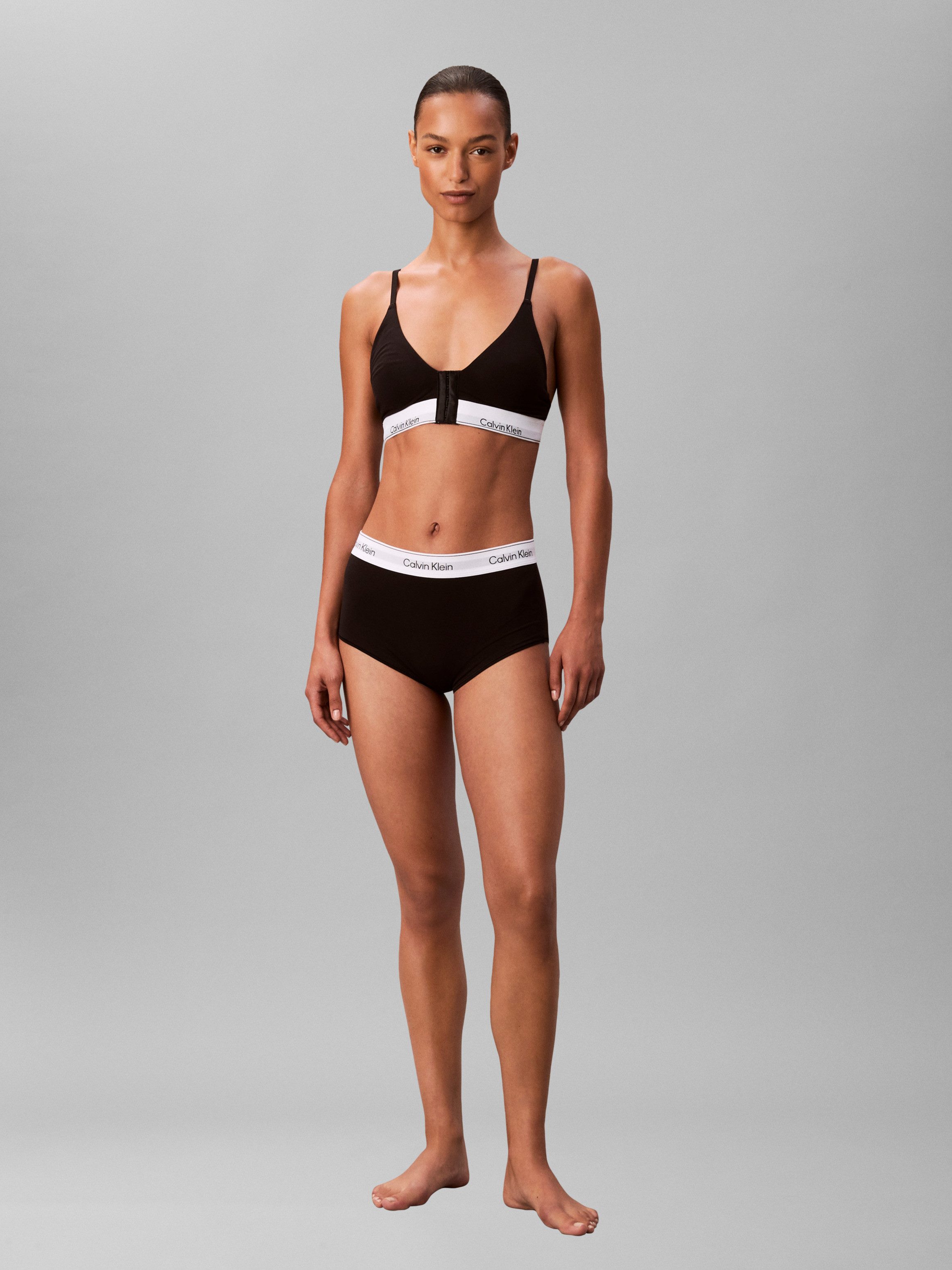 Calvin Klein String Modern Cotton met brede boord