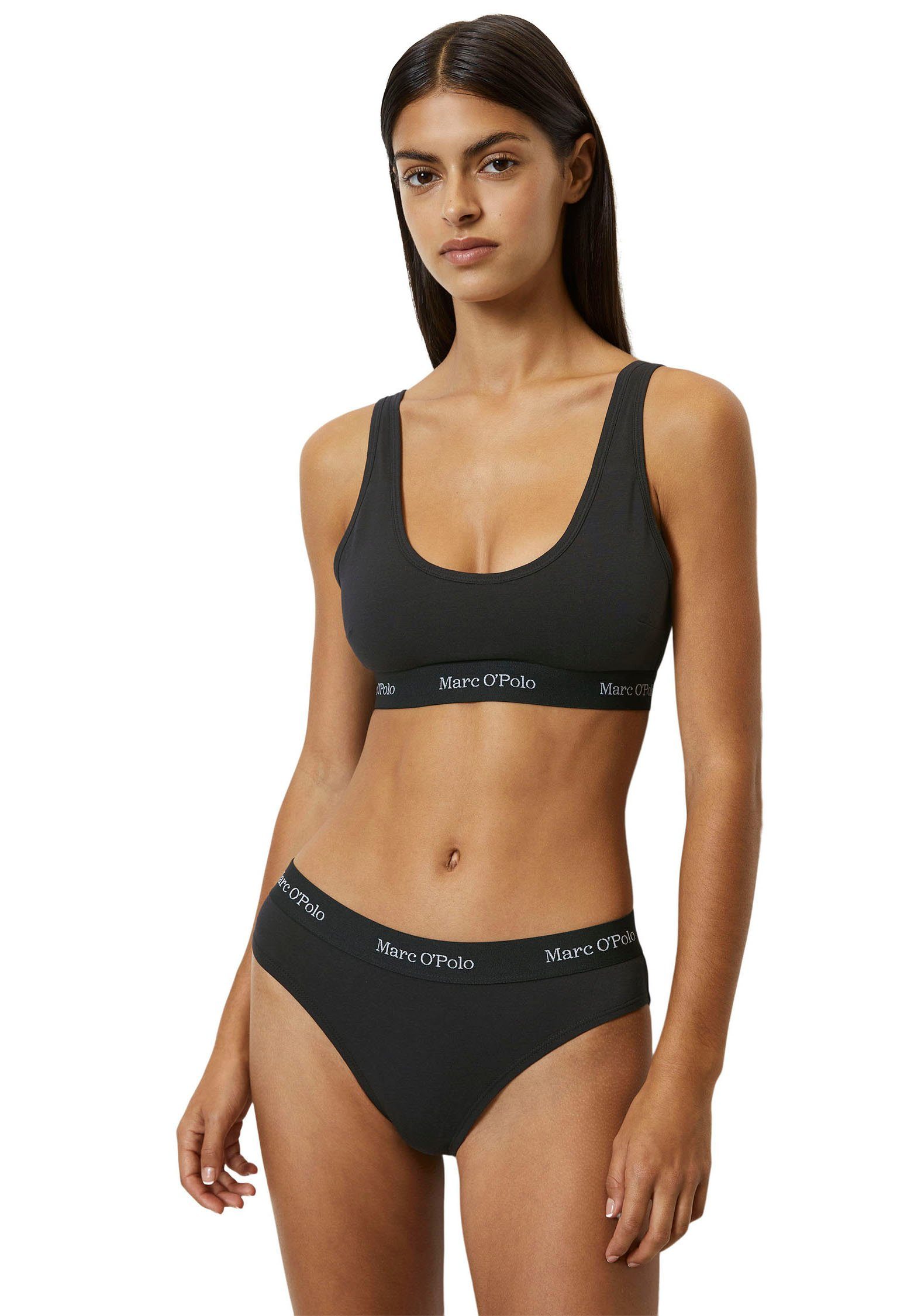 Marc O'Polo Slip Essentials Woven met discreet logo-detail (set, 3 stuks)