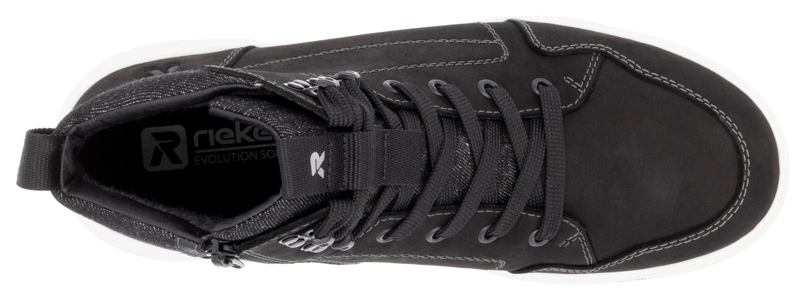 Rieker EVOLUTION Hoge veterschoenen winter boots, lace-up boots, high-top sneakers with soft insole