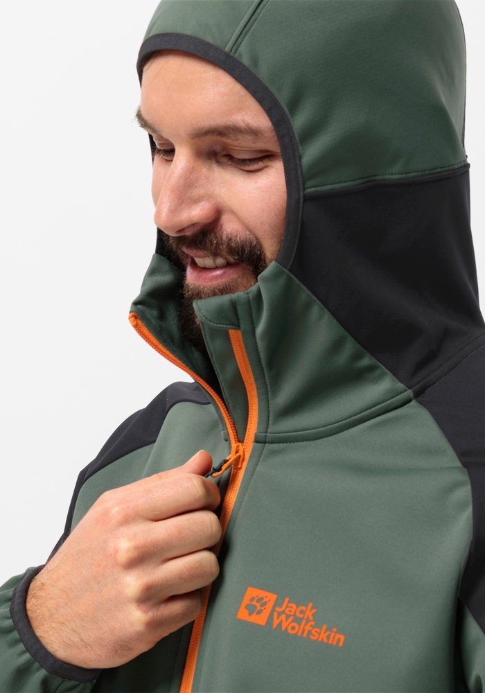 Jack Wolfskin Softshell-jack FELDBERG hoody M