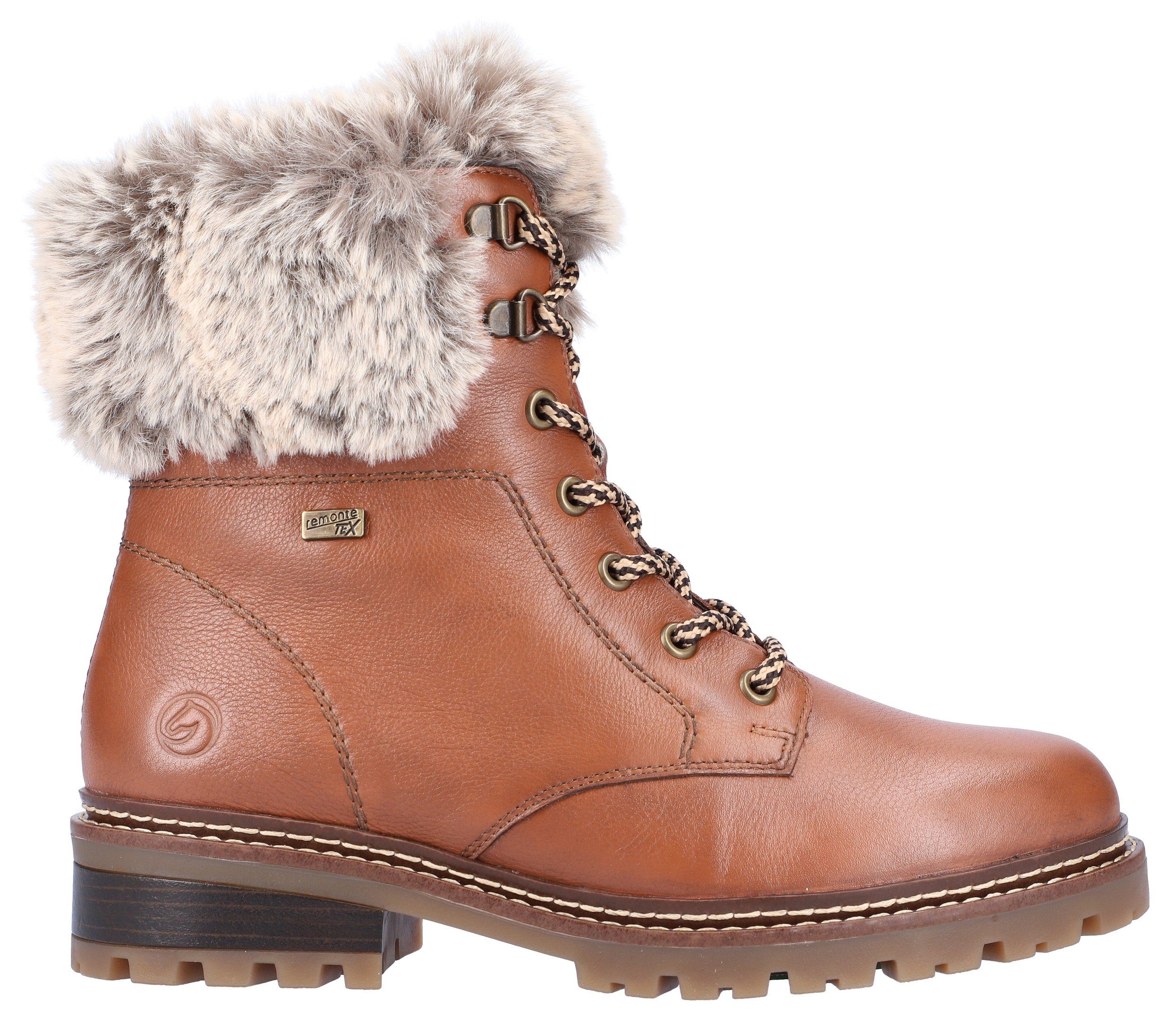 Remonte Winterlaarzen ELLE-Collection met contrasterende stiksels