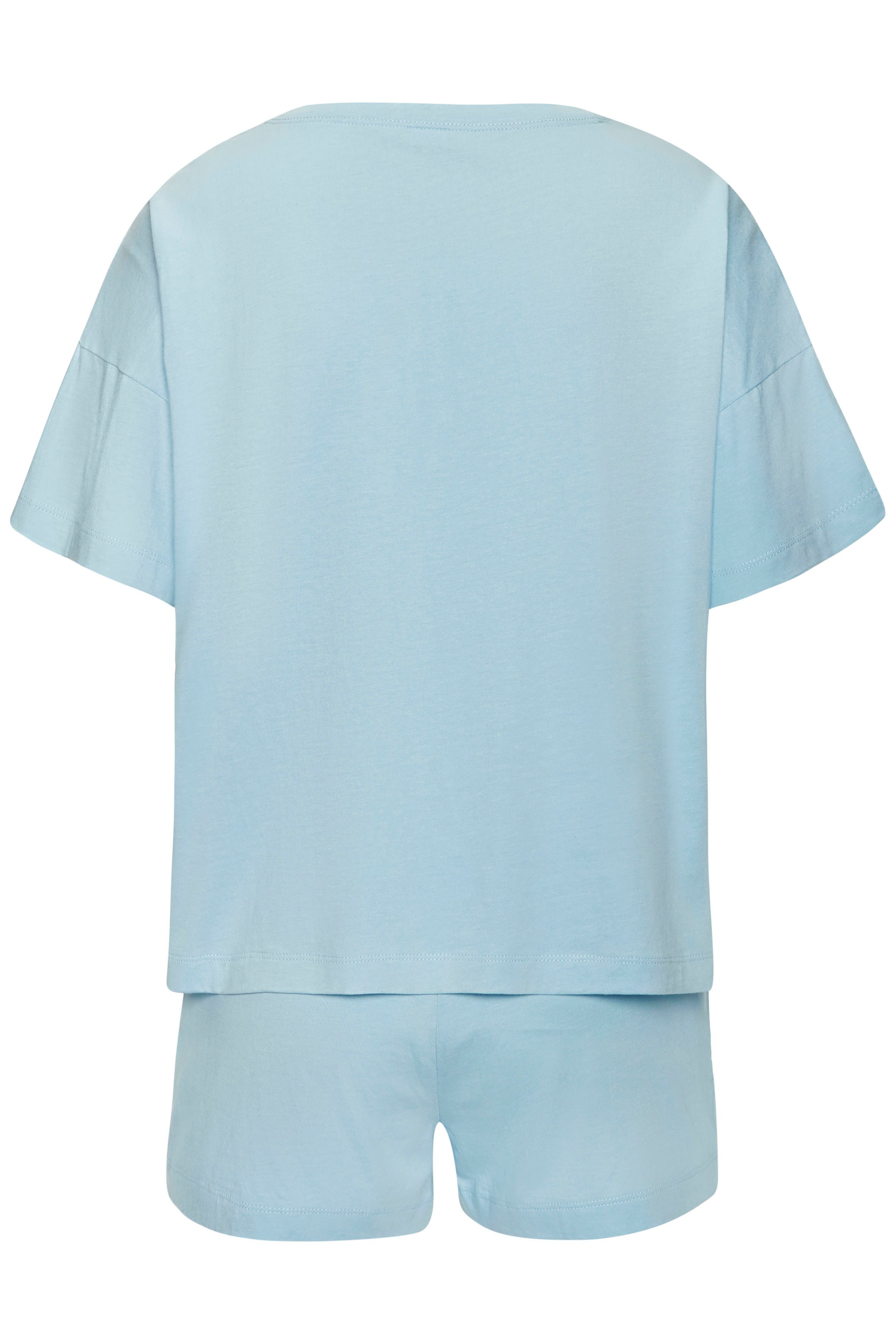 s.Oliver RED LABEL Beachwear Shortama met kleine frontprint (2-delig)