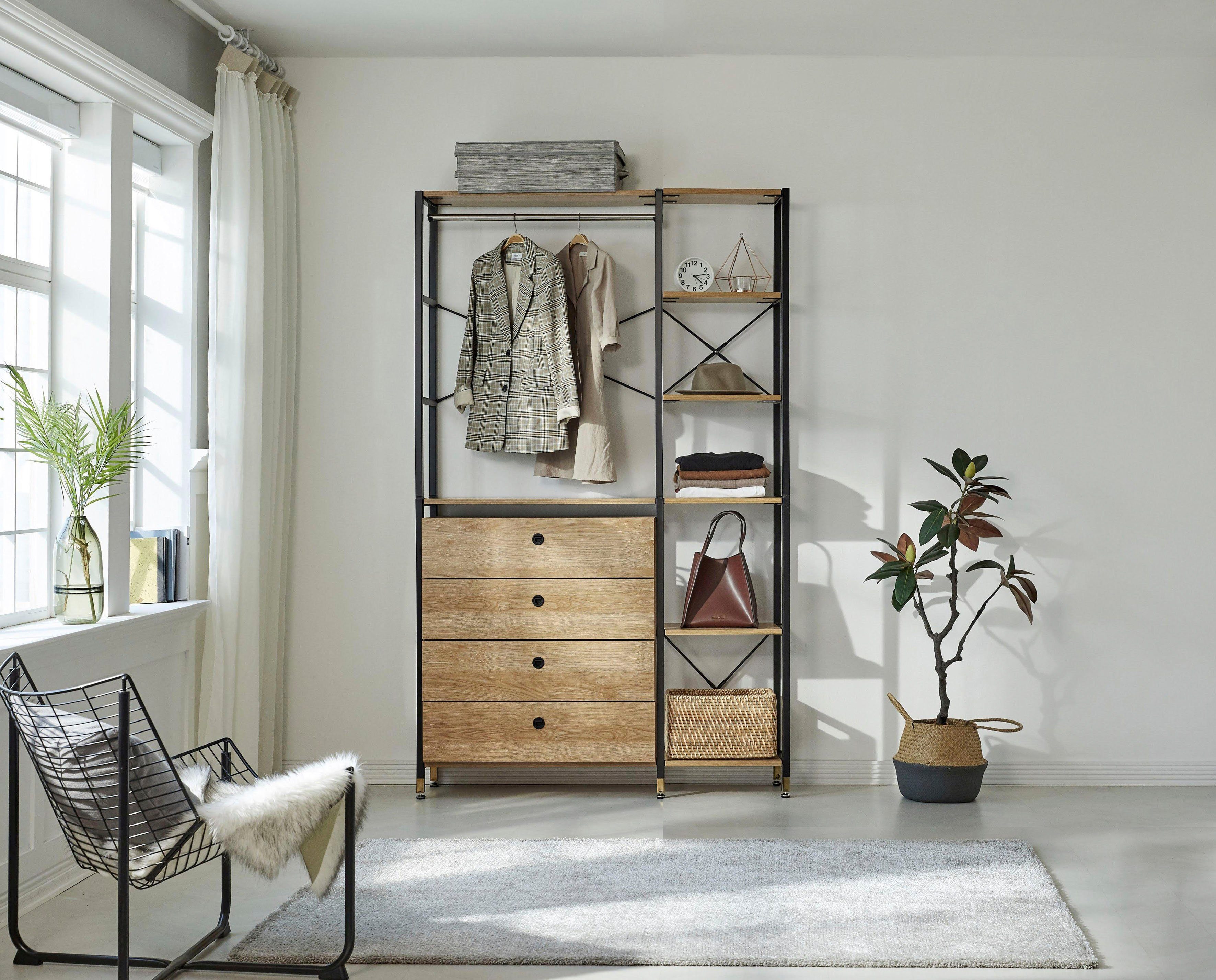 INOSIGN Multifunctionele kast Connor veelzijdig, geschikt voor alle ruimtes, breedte 127,50 cm