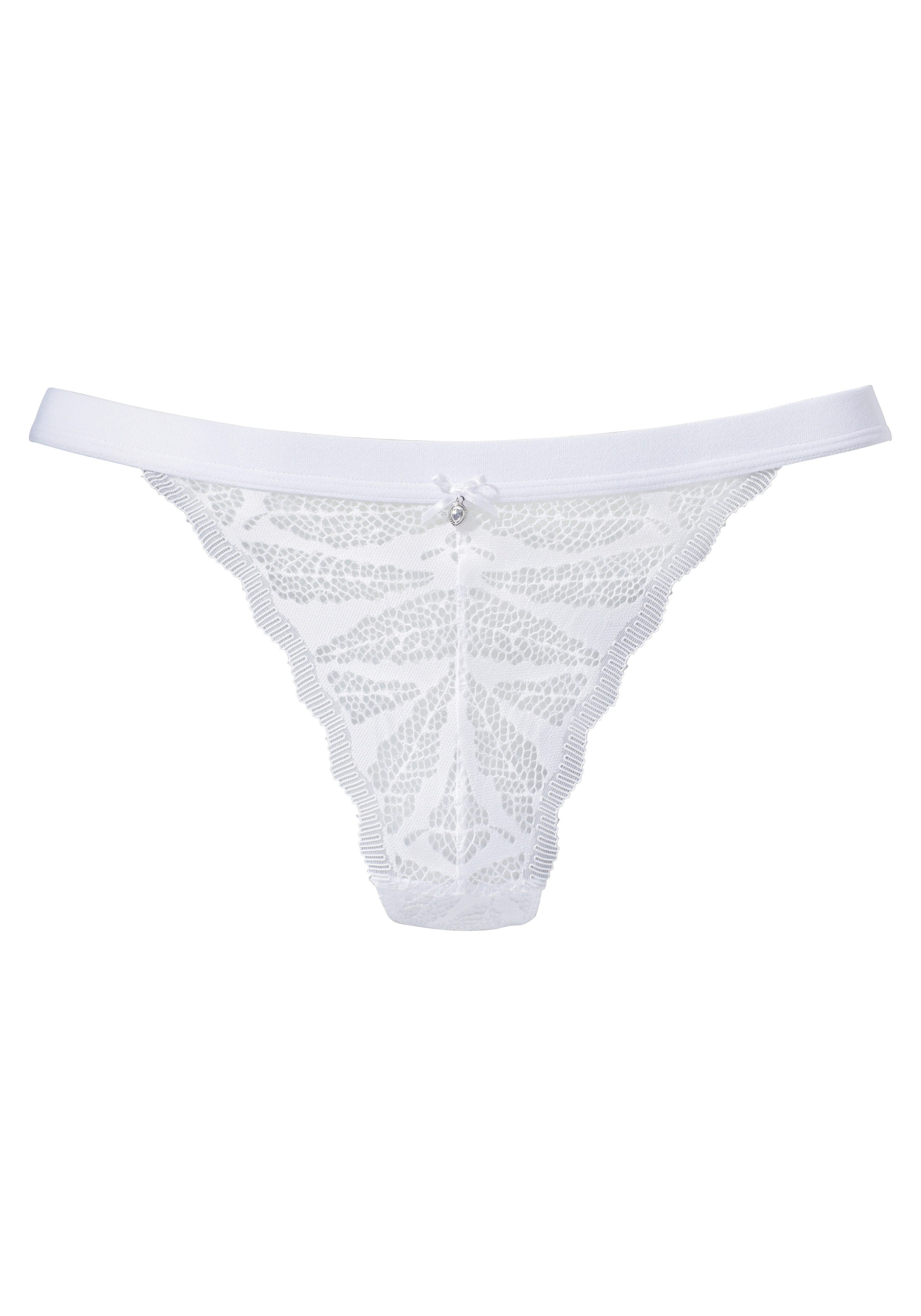 Vivance String van open, elastische jacquardkant