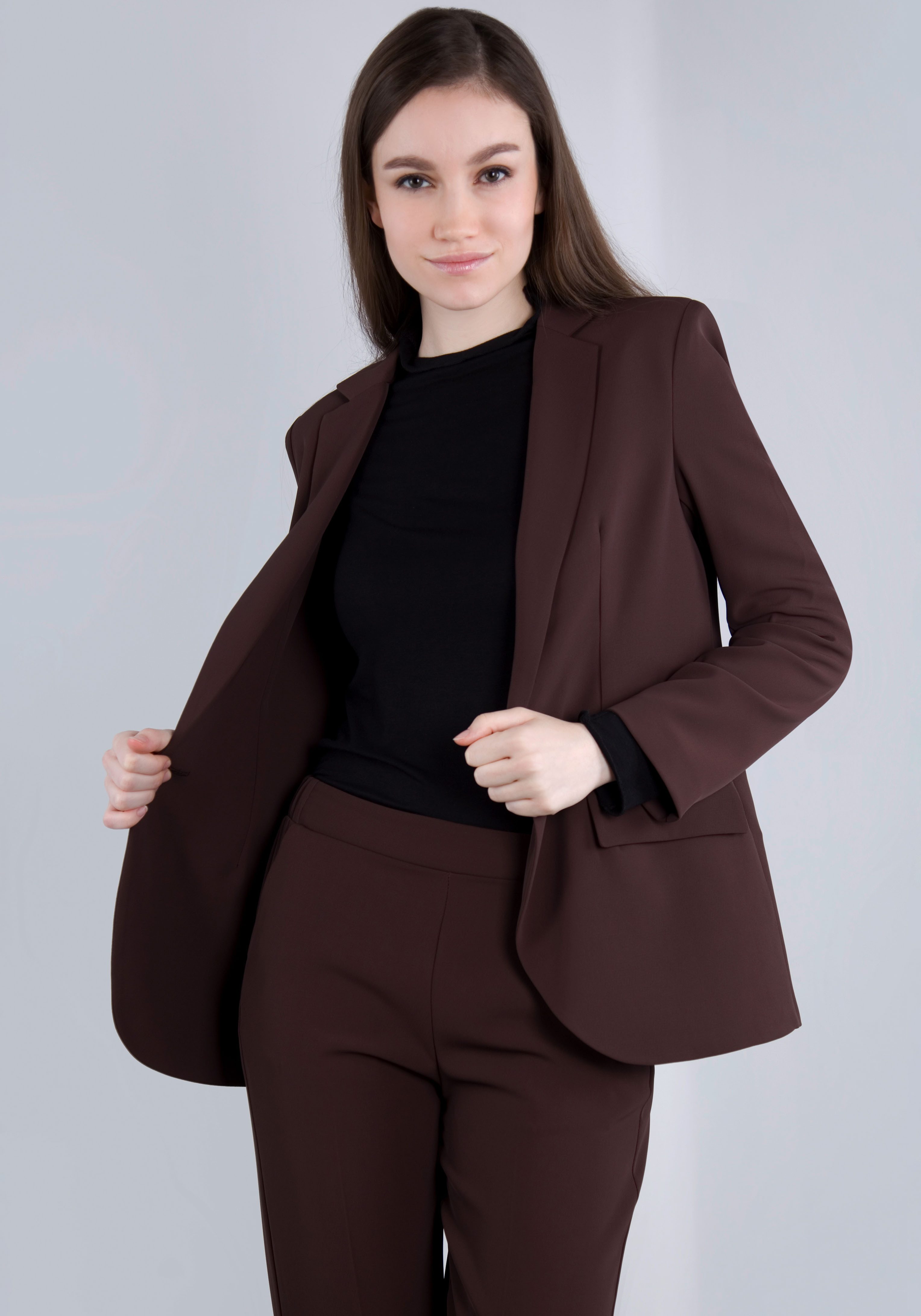 IMPERIAL Korte blazer met stretch