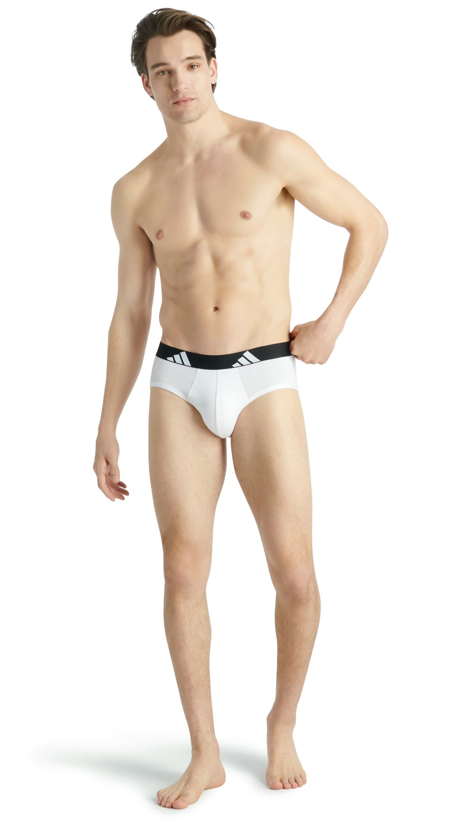 adidas Sportswear Slip Active Flex Cotton gemaakt van zachte, rekbare katoen (Set van 3)