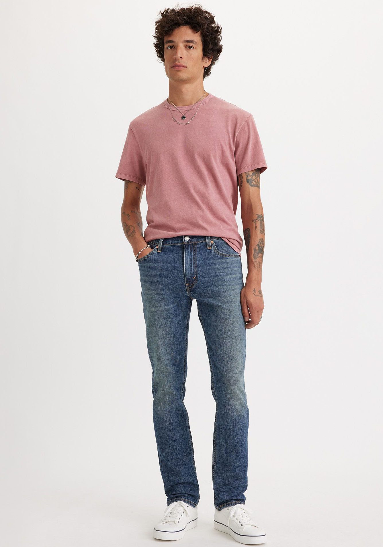 Levi's Slim fit jeans 511 SLIM met stretch heren slim fit jeans maat 30 blauw