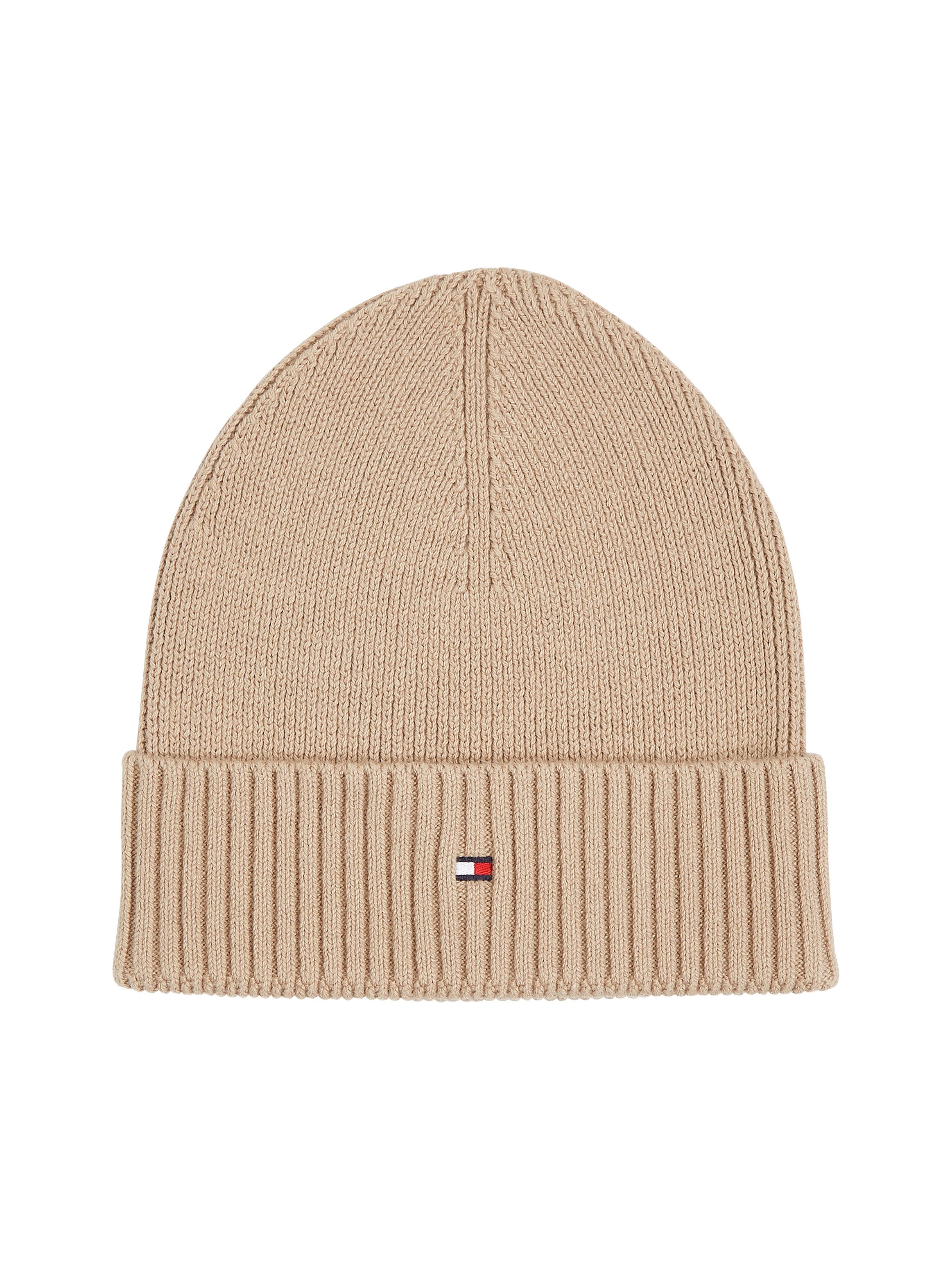 Tommy Hilfiger Vlag Katoen Kasjmier Beige Hoed Brown Heren
