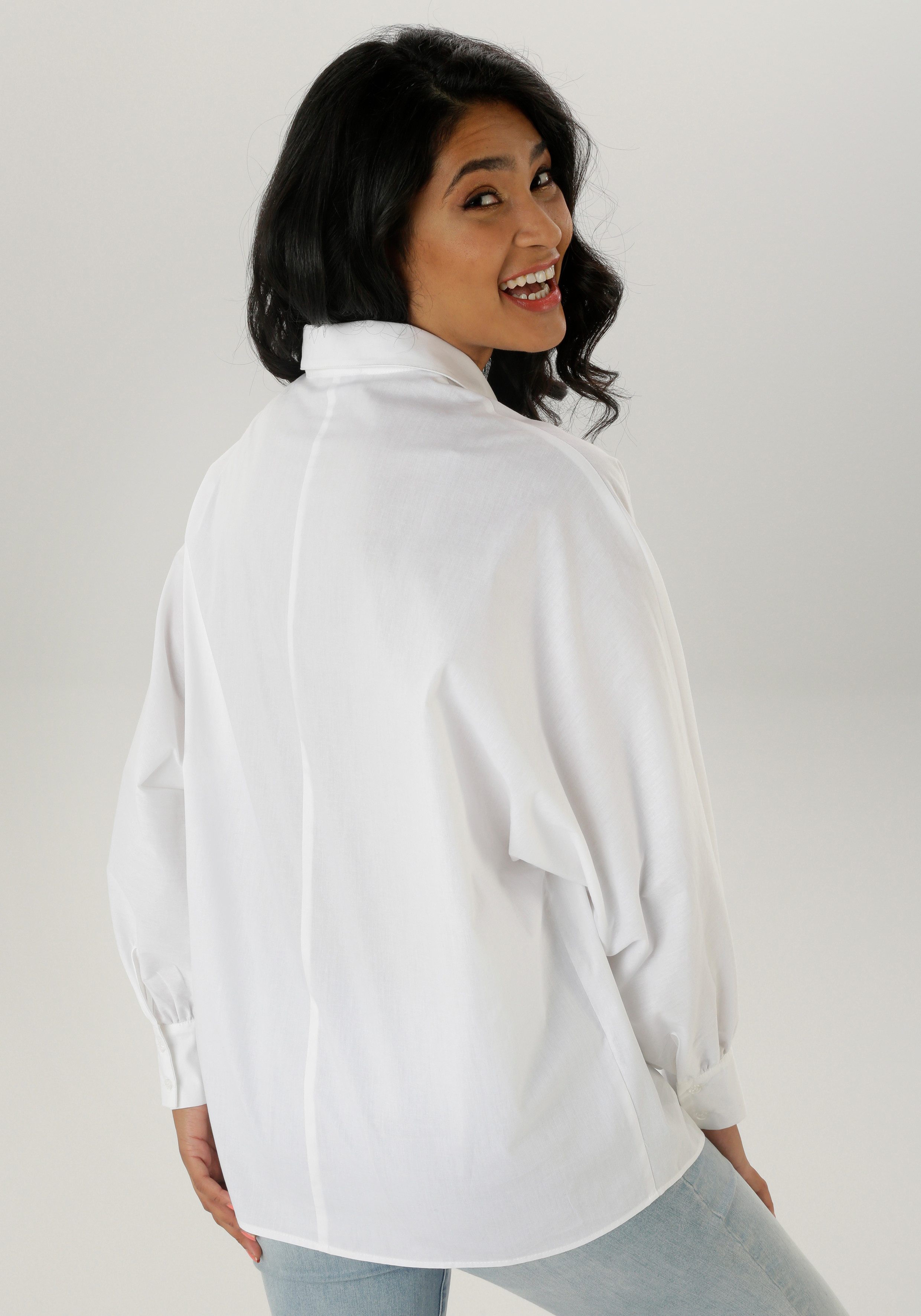Aniston SELECTED Overhemdblouse met uitzonderlijke oversized snit - nieuwe collectie
