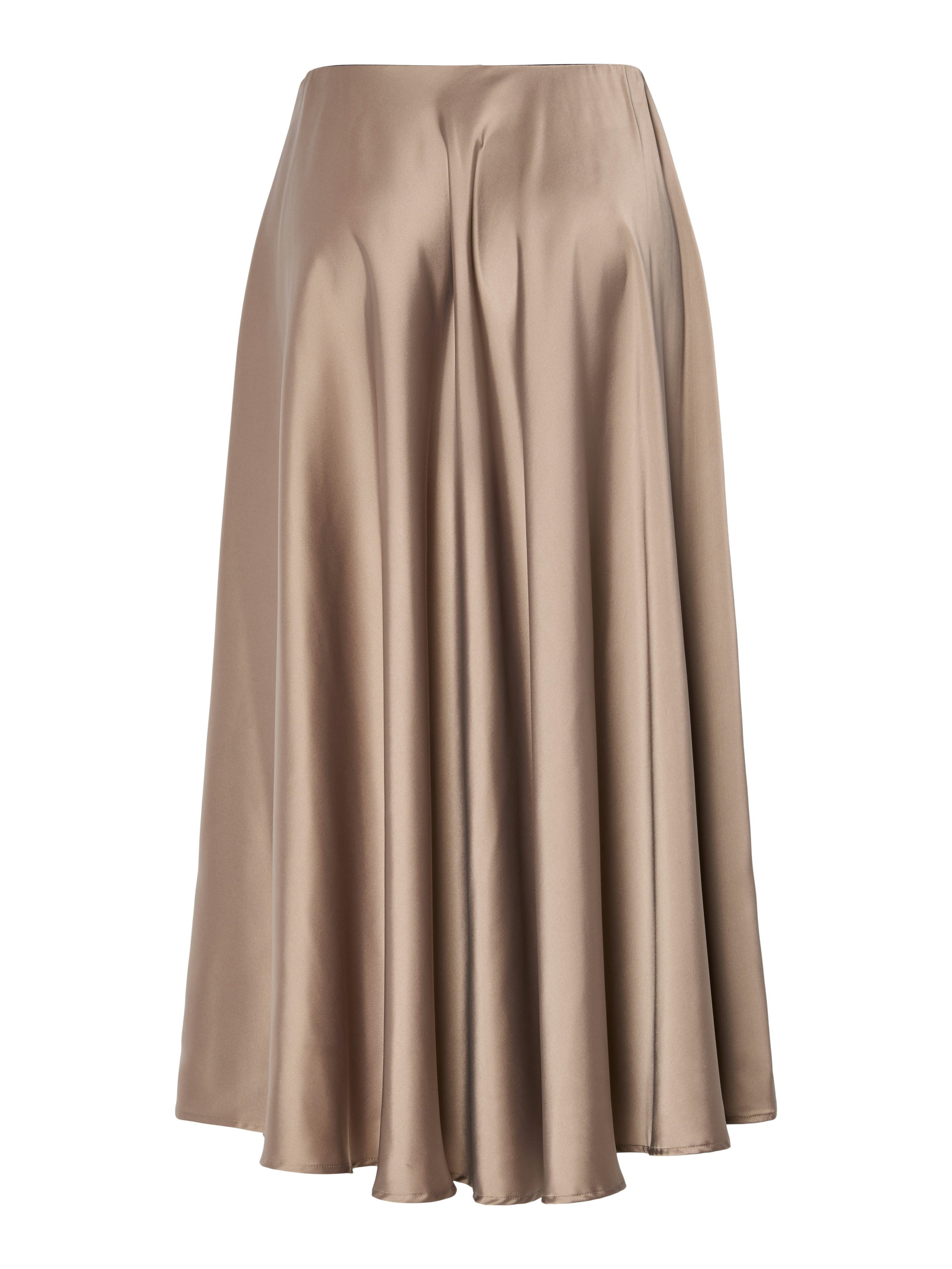 Y.A.S Maxirok YASPELLA HW VOLUME ANKLE SKIRT S. NOOS