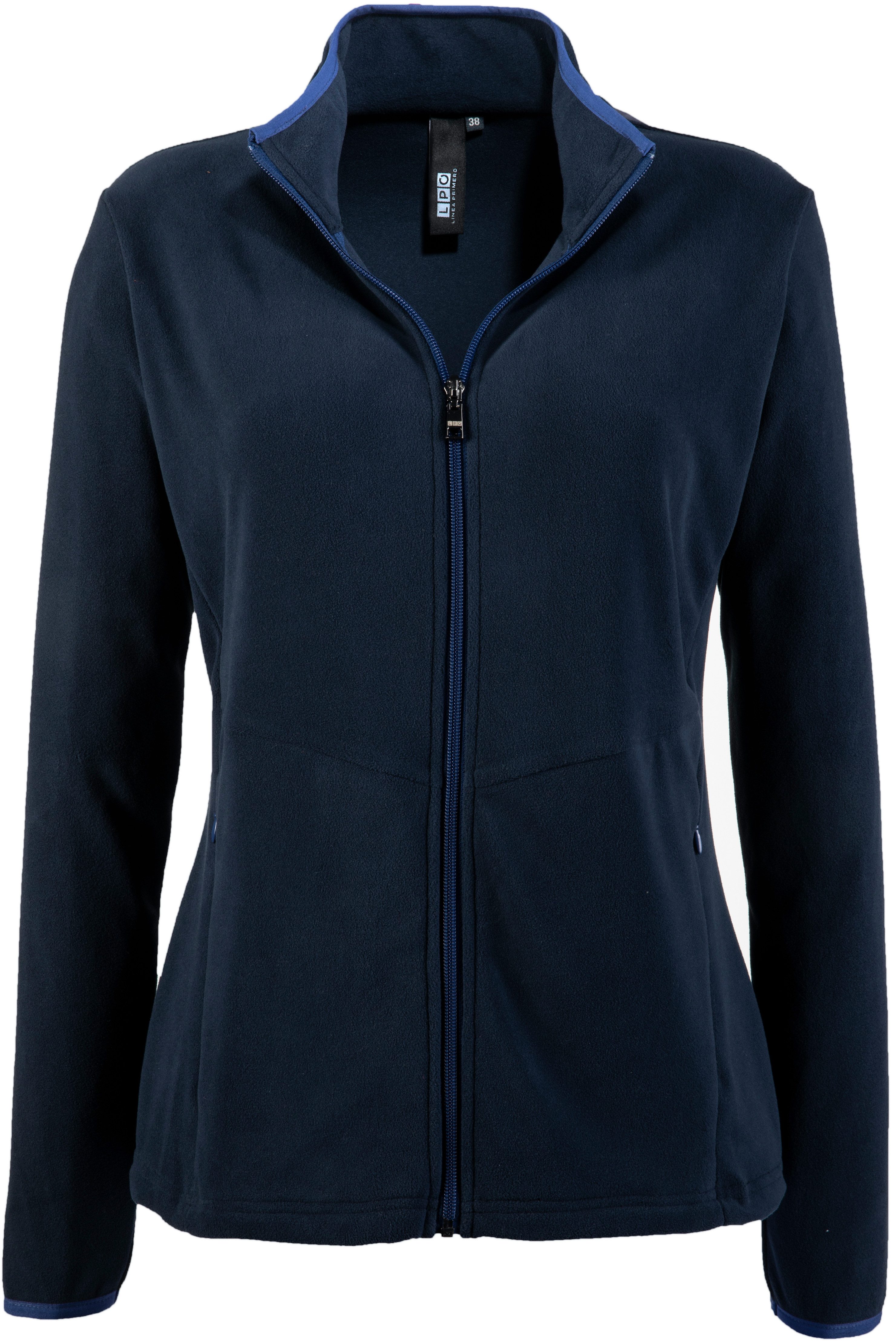 DEPROC Active Fleecejack DECORAH II WOMEN zacht fleecejack in traditionele look dames fleece vesten maat M(40) blauw
