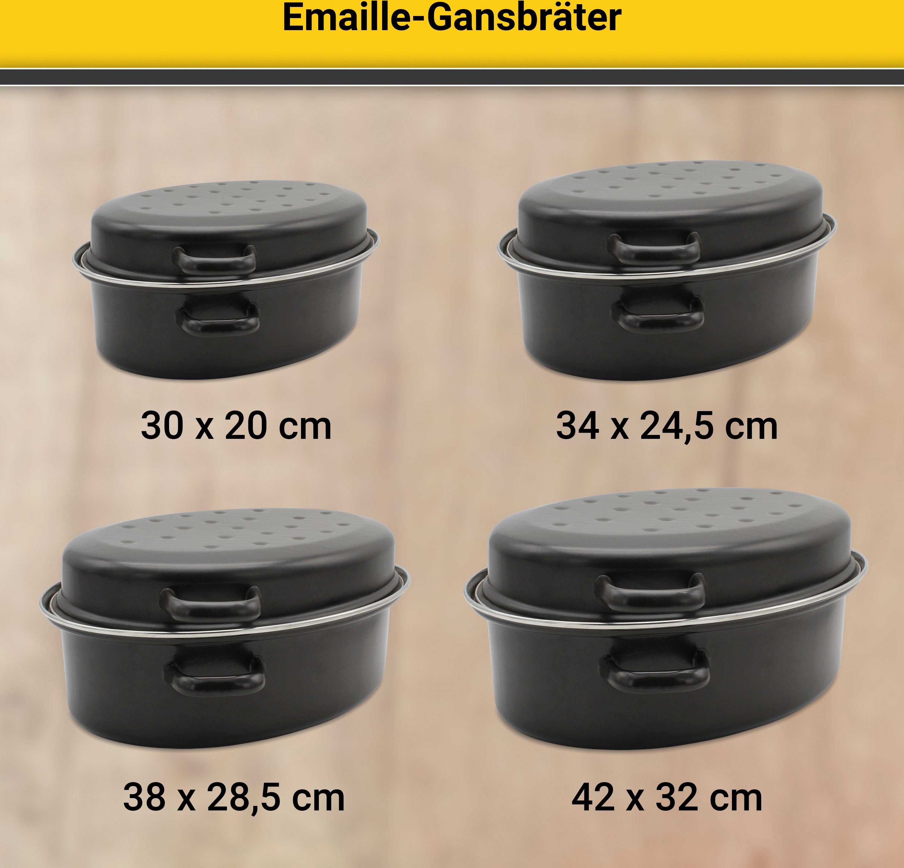 Krüger Braadpan met chroomrand, inductie