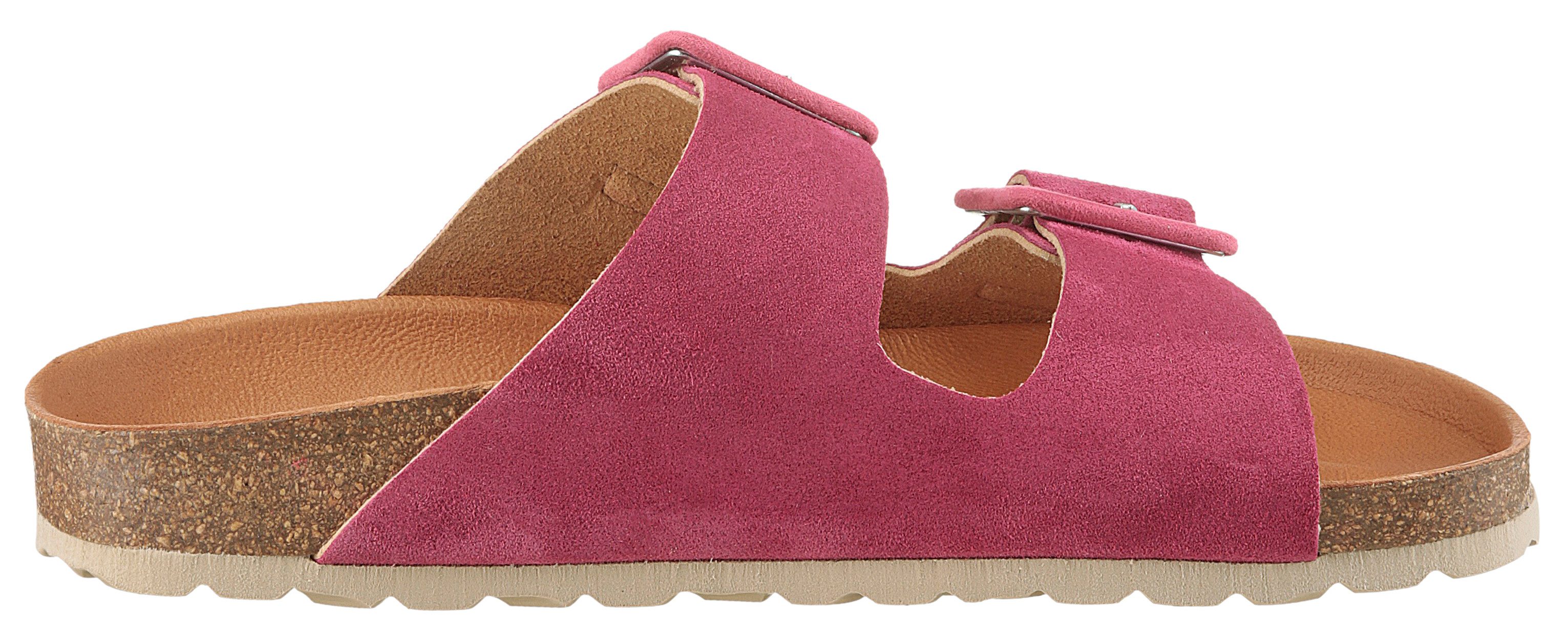 VERBENAS Slippers Randell Velour , zomerschoen, slippers, huisschoen, vakantieschoen met zacht voetbed