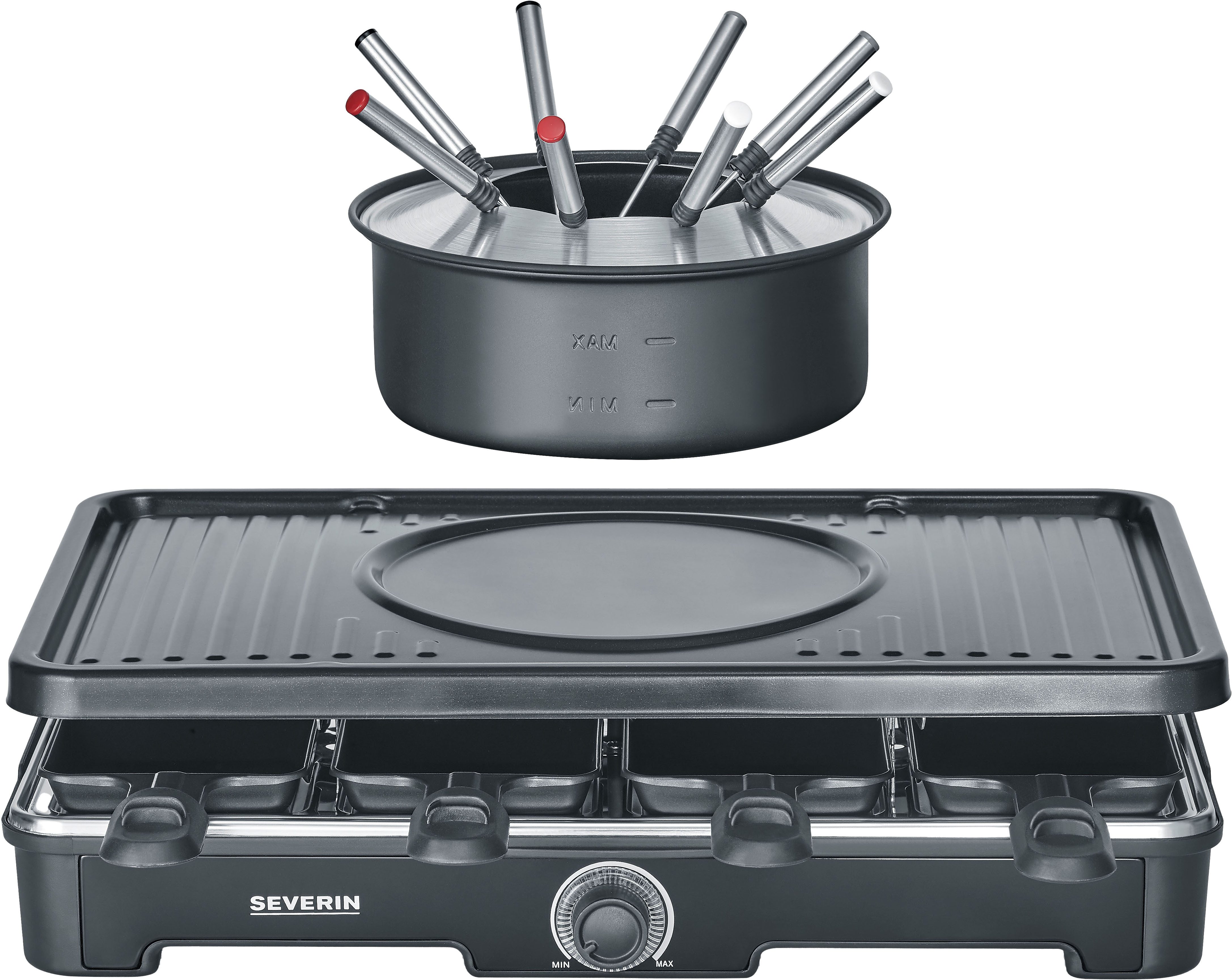 Severin Raclette en fondue set RG 2347
