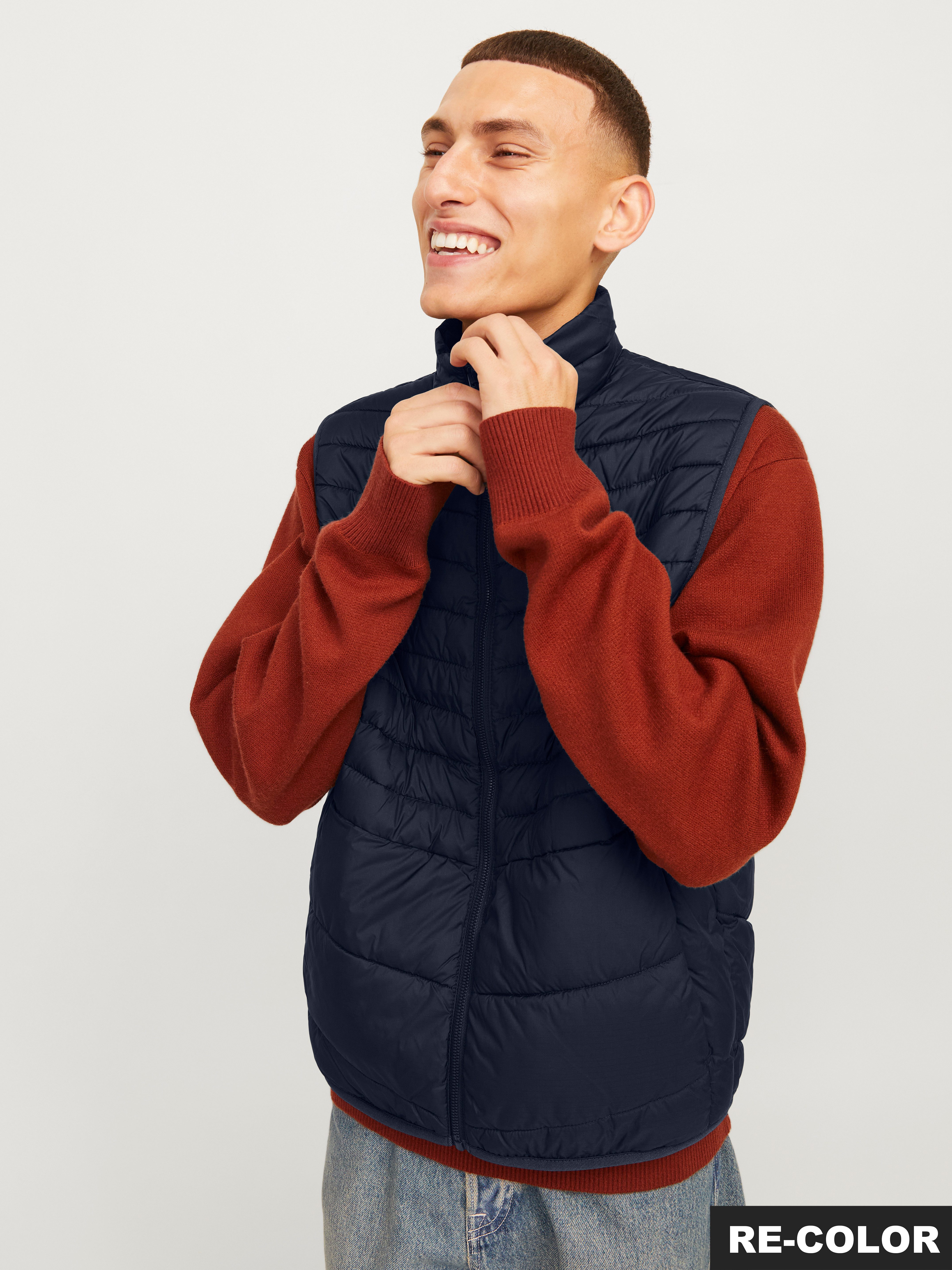 Jack & Jones Bodywarmer JJESTATE Praktisch vest met zak, ideaal voor onderweg