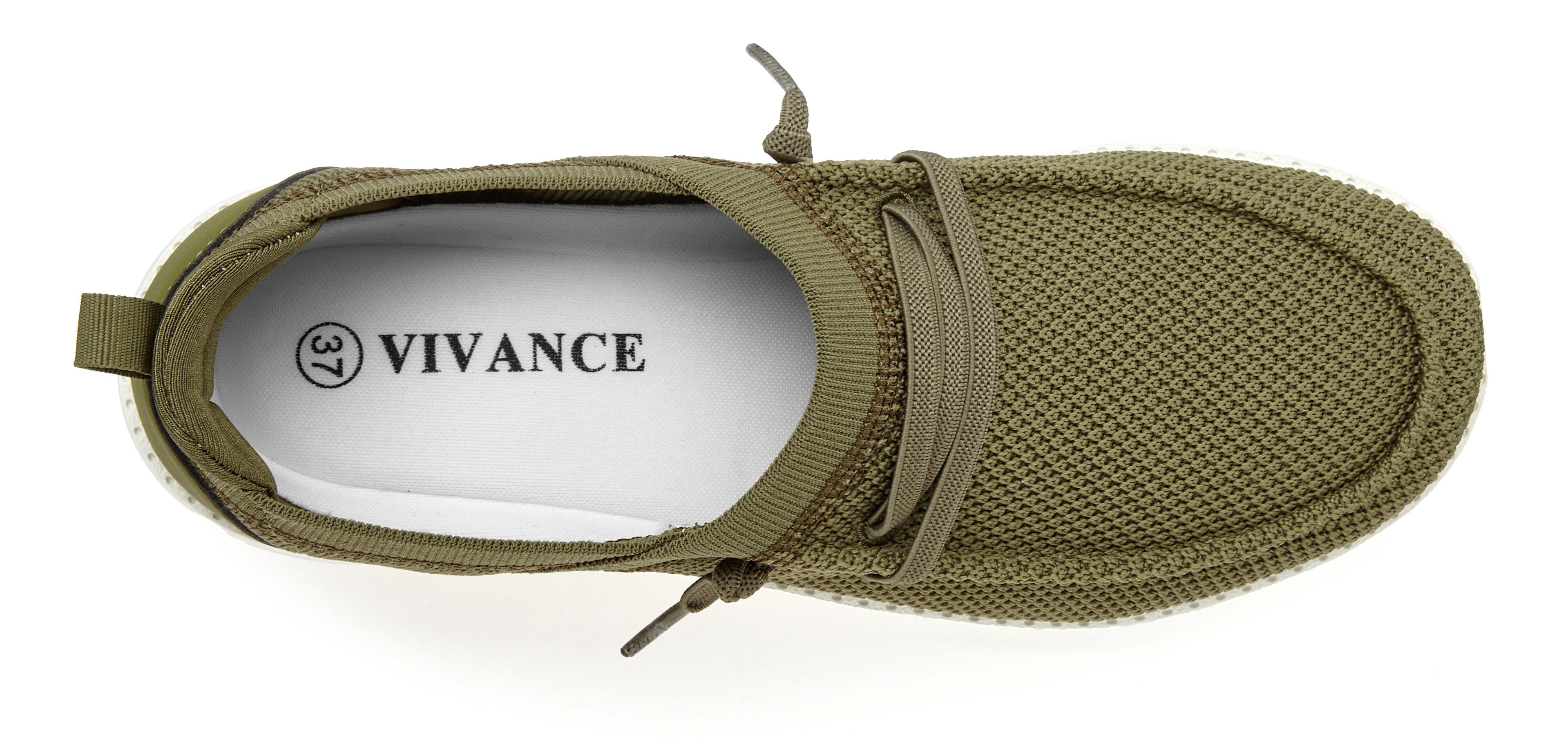 Vivance Sneakers in mesh-look, casual schoen, lage schoen vegan