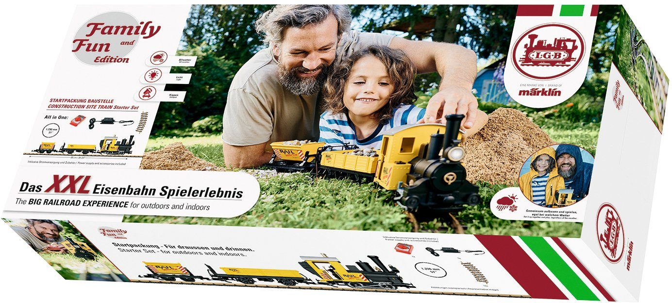 LGB Modelspoorbaanset LGB - Family and fun - blokkentrein 230 V - L70503