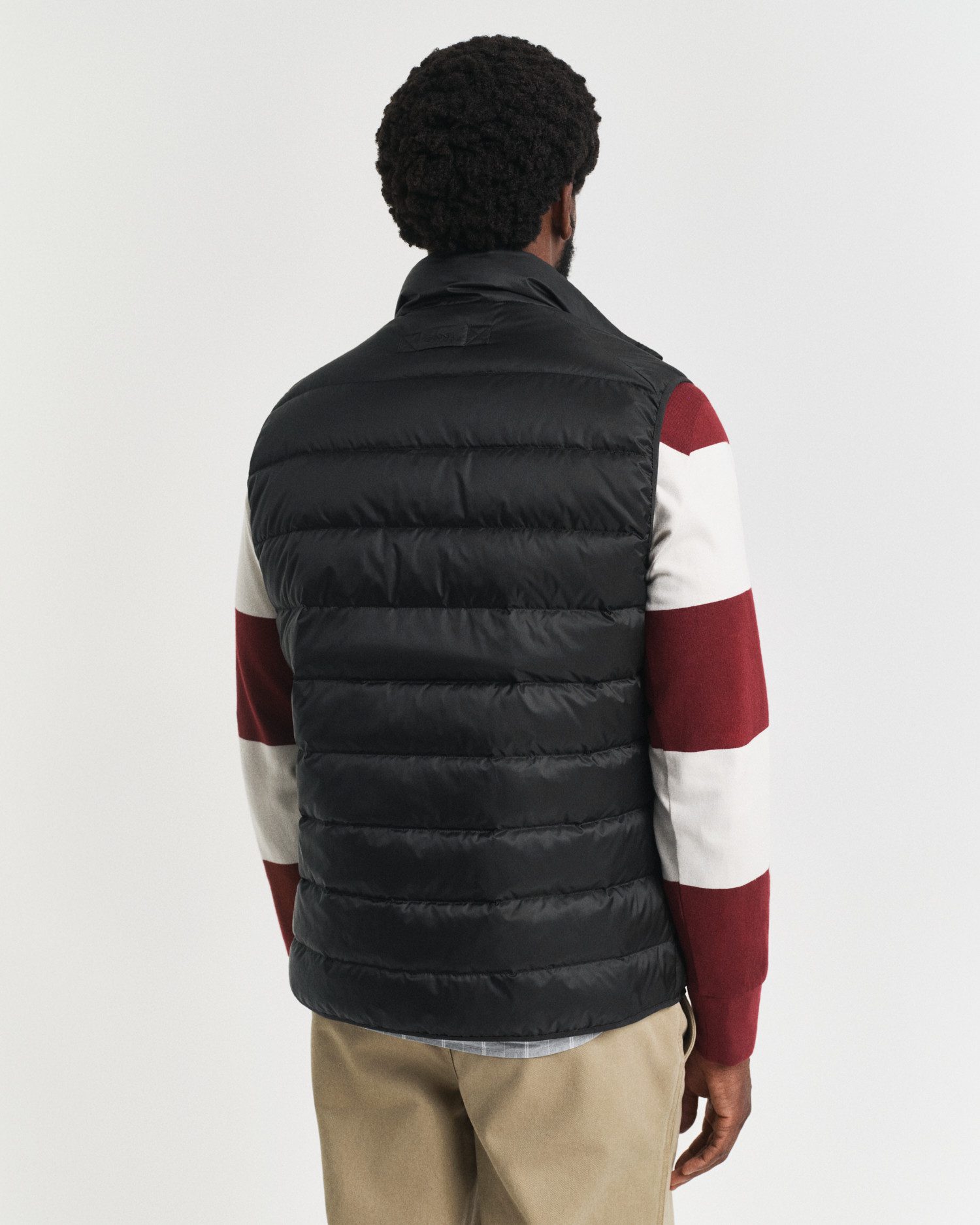 Gant Bodywarmer LIGHT DOWN VEST Opstaande kraag, licht, 2-weg ritssluiting