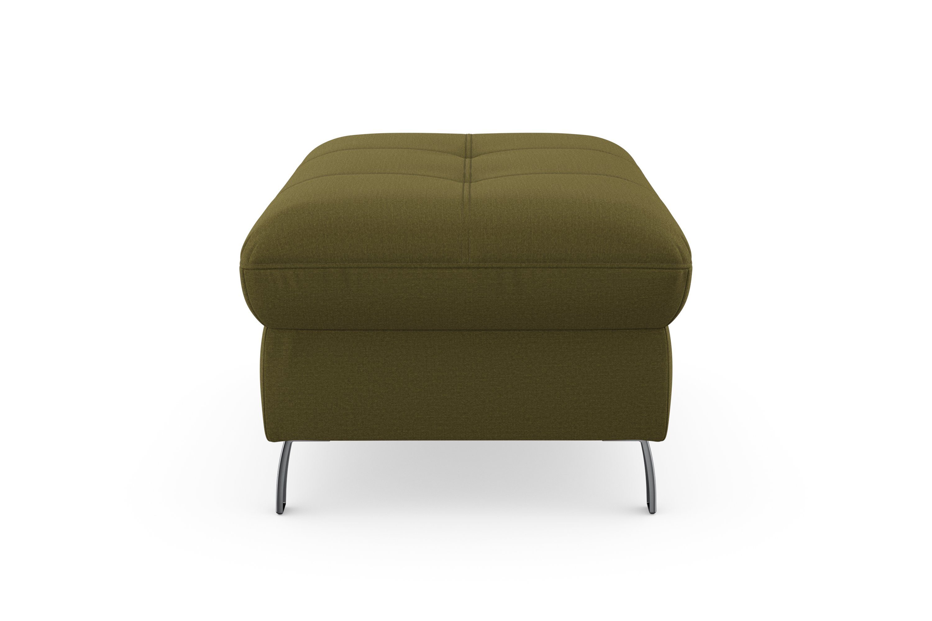 sit&more Hocker met bergruimte Maggiore met bergruimte en moderne metalen poten
