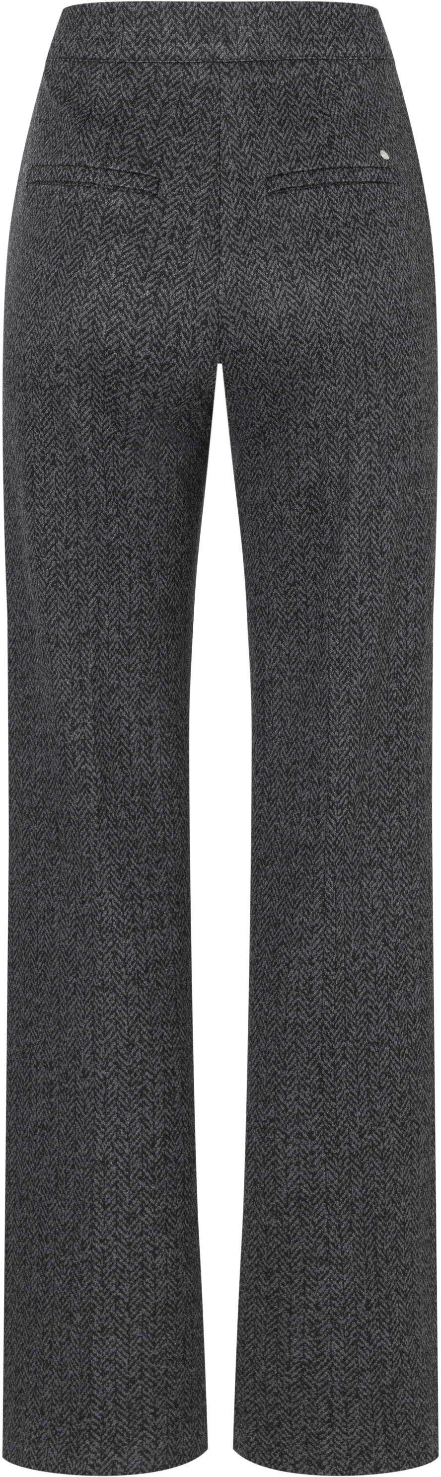 MAC Pantalon Chiara met visgraatdessin