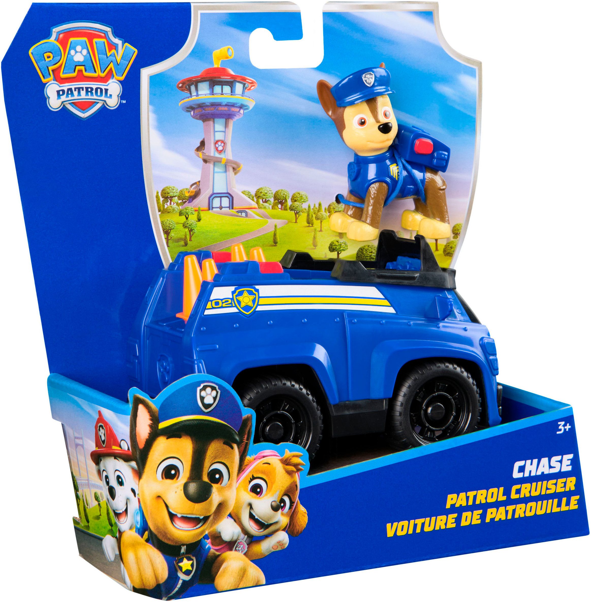 Spin Master Speelgoedauto PAW Patrol, Sust. Basic Vehicle Chase