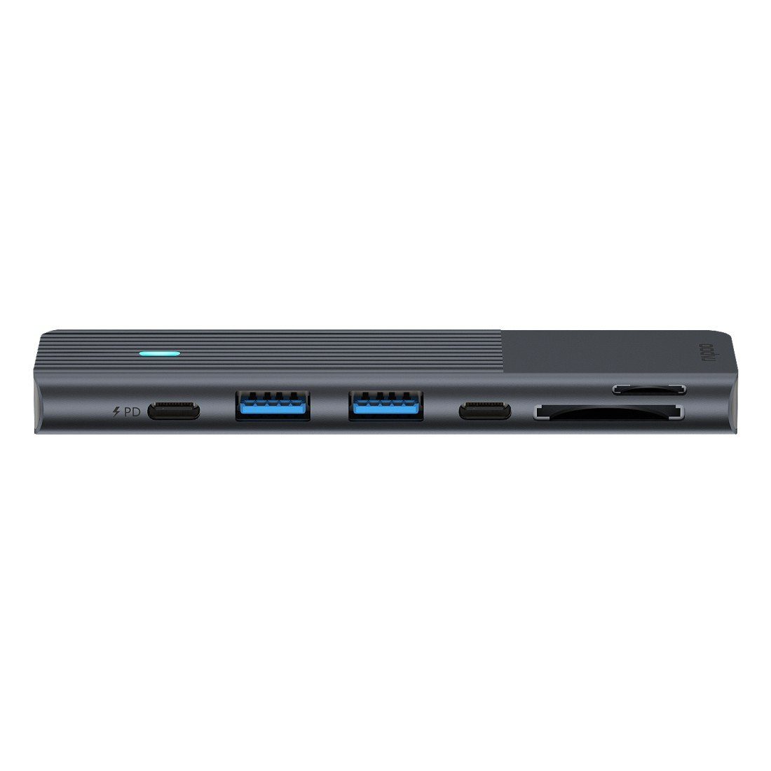 Rapoo USB-adapter UCM-2003 USB-C multiport adapter, 7in2, grijs