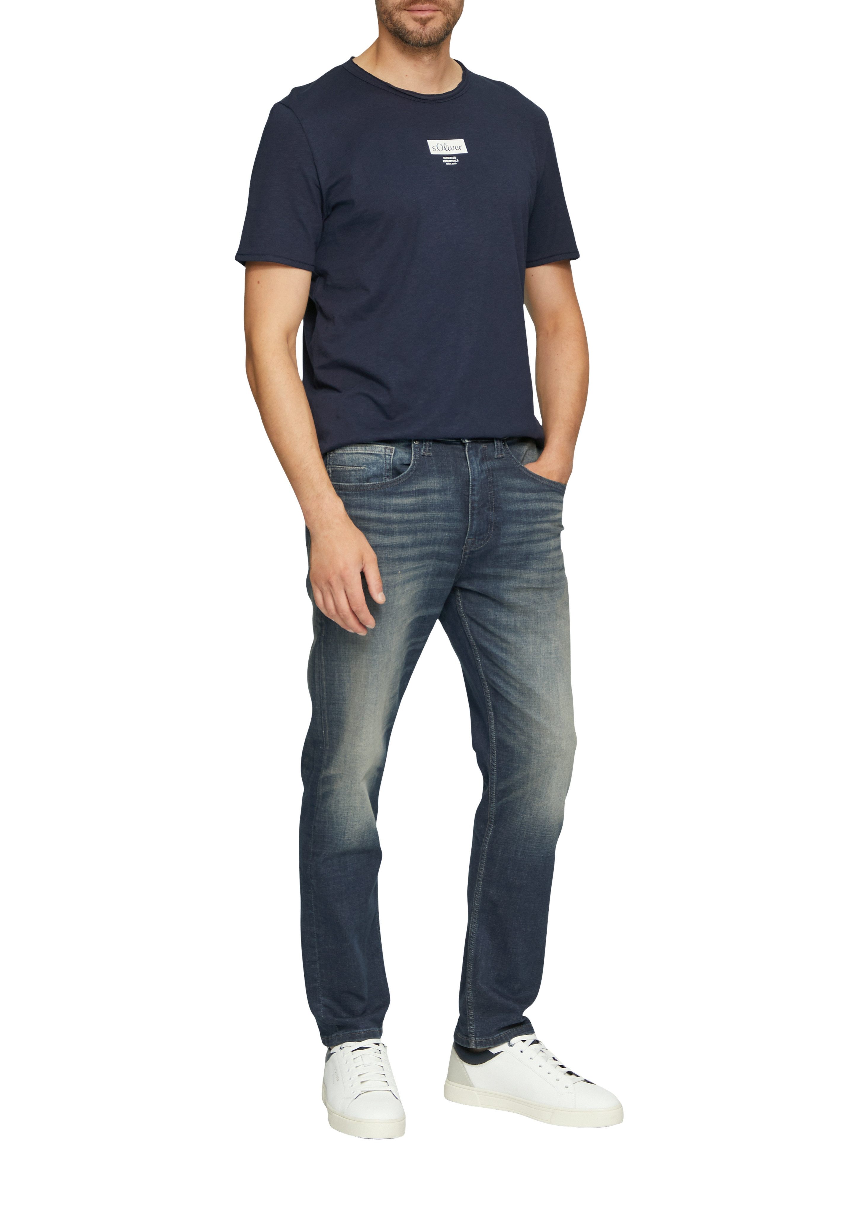 s.Oliver Regular fit jeans Mauro in five-pocketsstijl