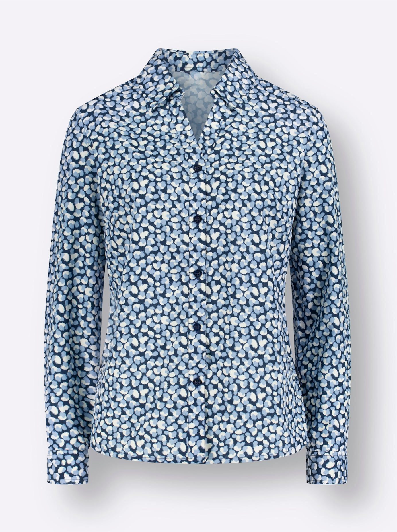 Classic Basics Blouse met lange mouwen