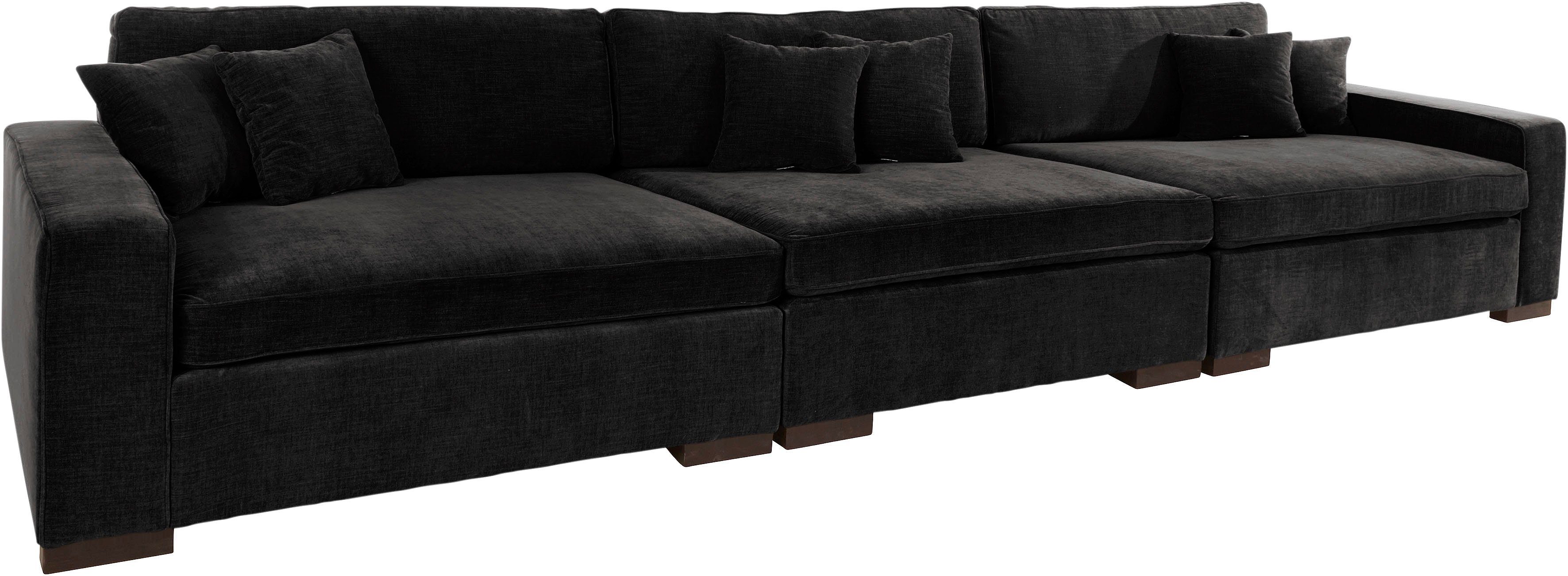 Guido Maria Kretschmer Home&Living 3-zitsbank Skara XXL Loungebank XXL met binnenveringsinterieur, in vele overtrekkwaliteiten