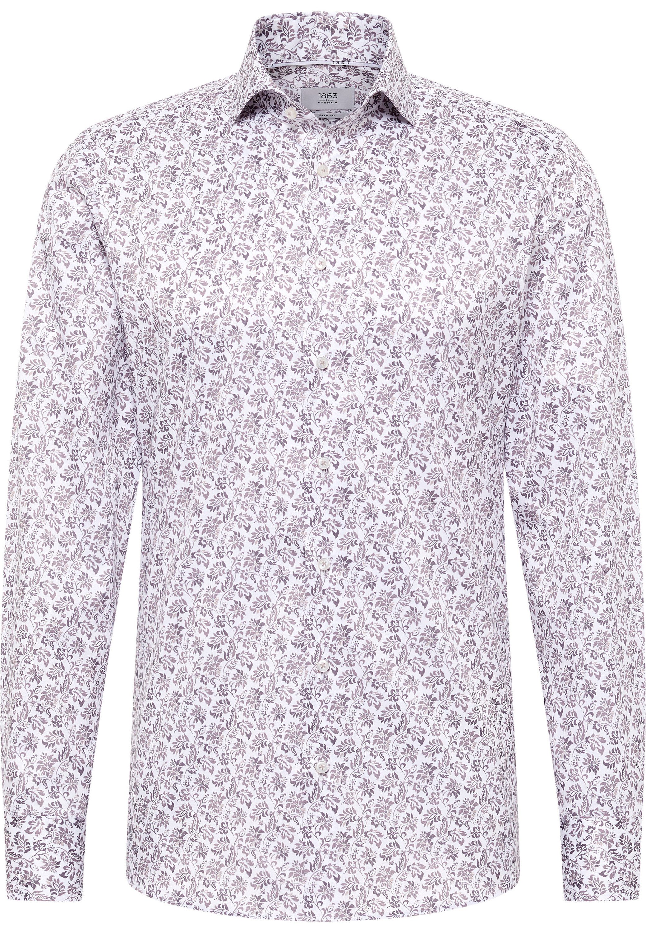 Eterna Overhemd met lange mouwen Slim fit