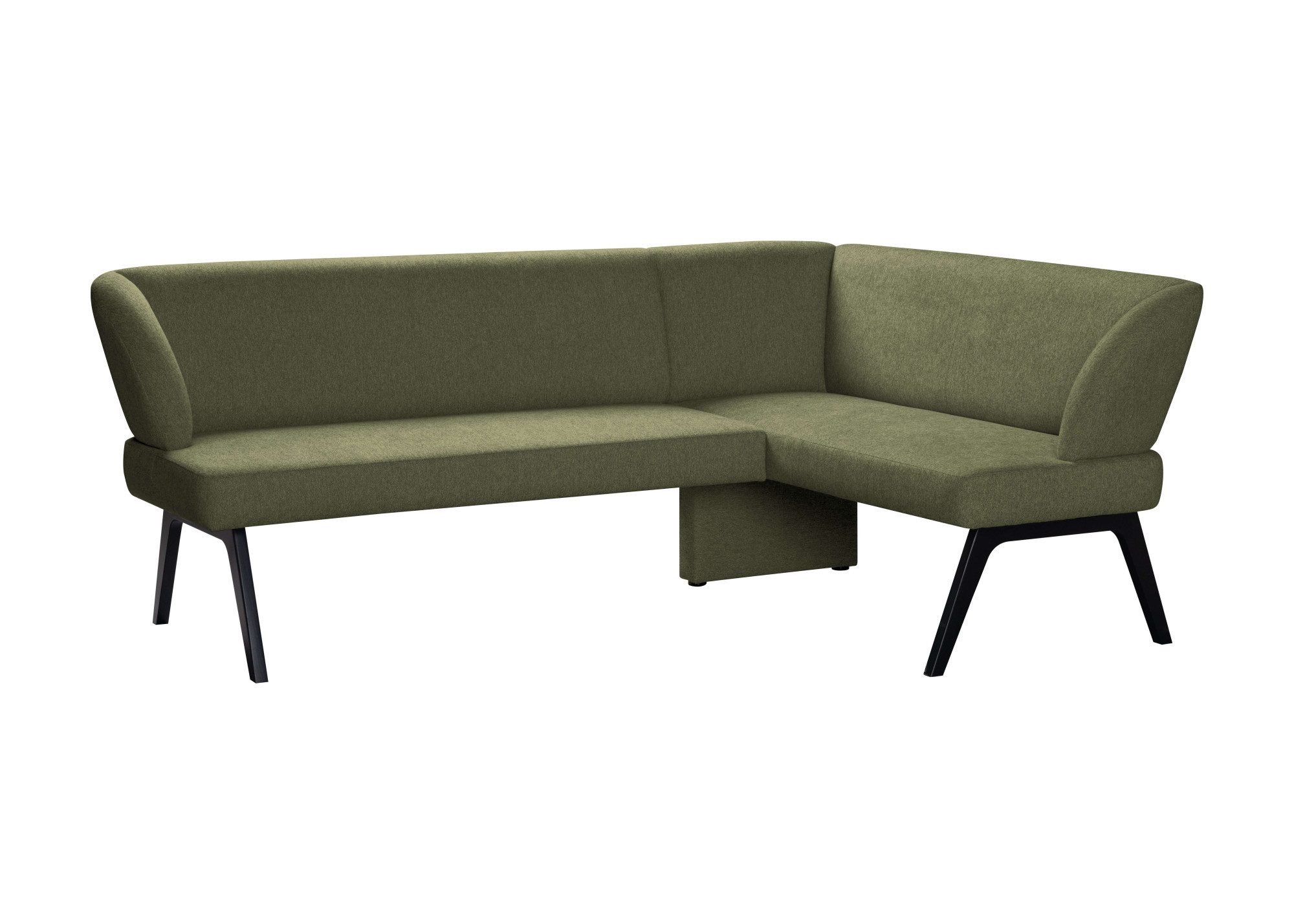 Home affaire Hoekbank Aretha keukenbank, kussenbank, eettafelbank, breedte 215 cm Moderne bank in mooie kleuren, nosagvering, aantal zitplaatsen: 5