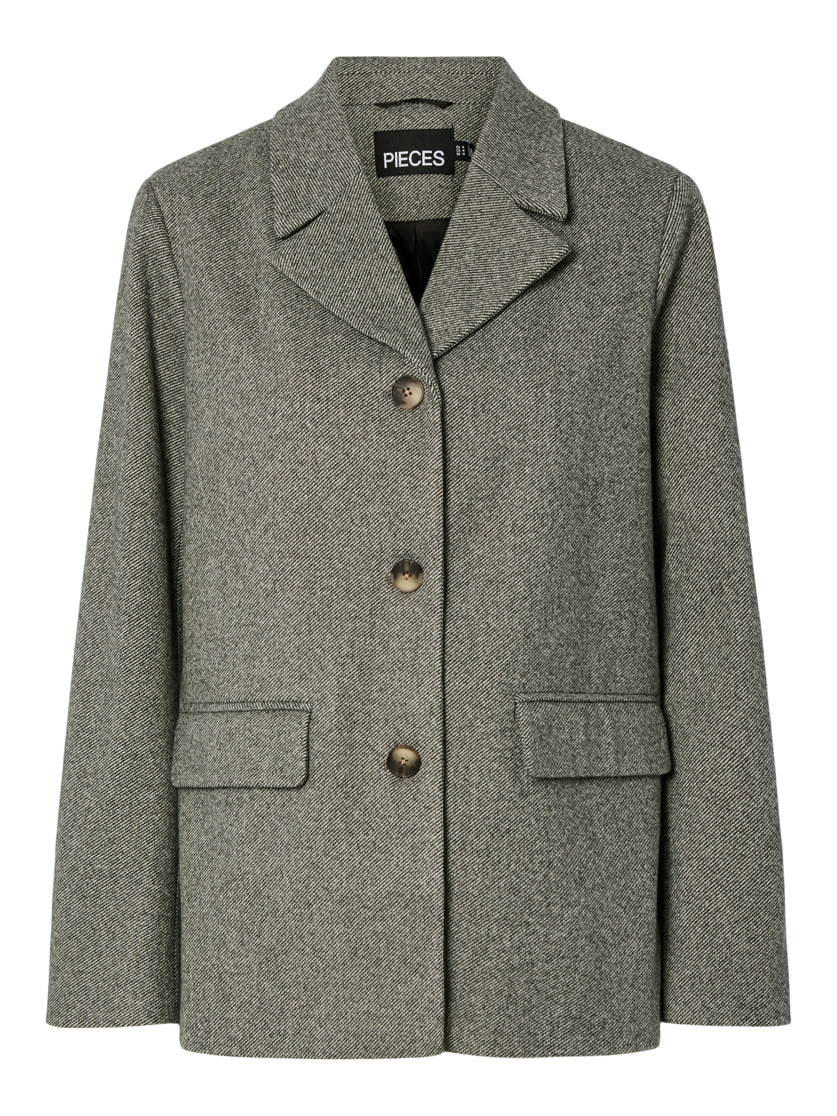 pieces Overhemdjasje PCBIANCA LS BLAZER JACKET NOOS