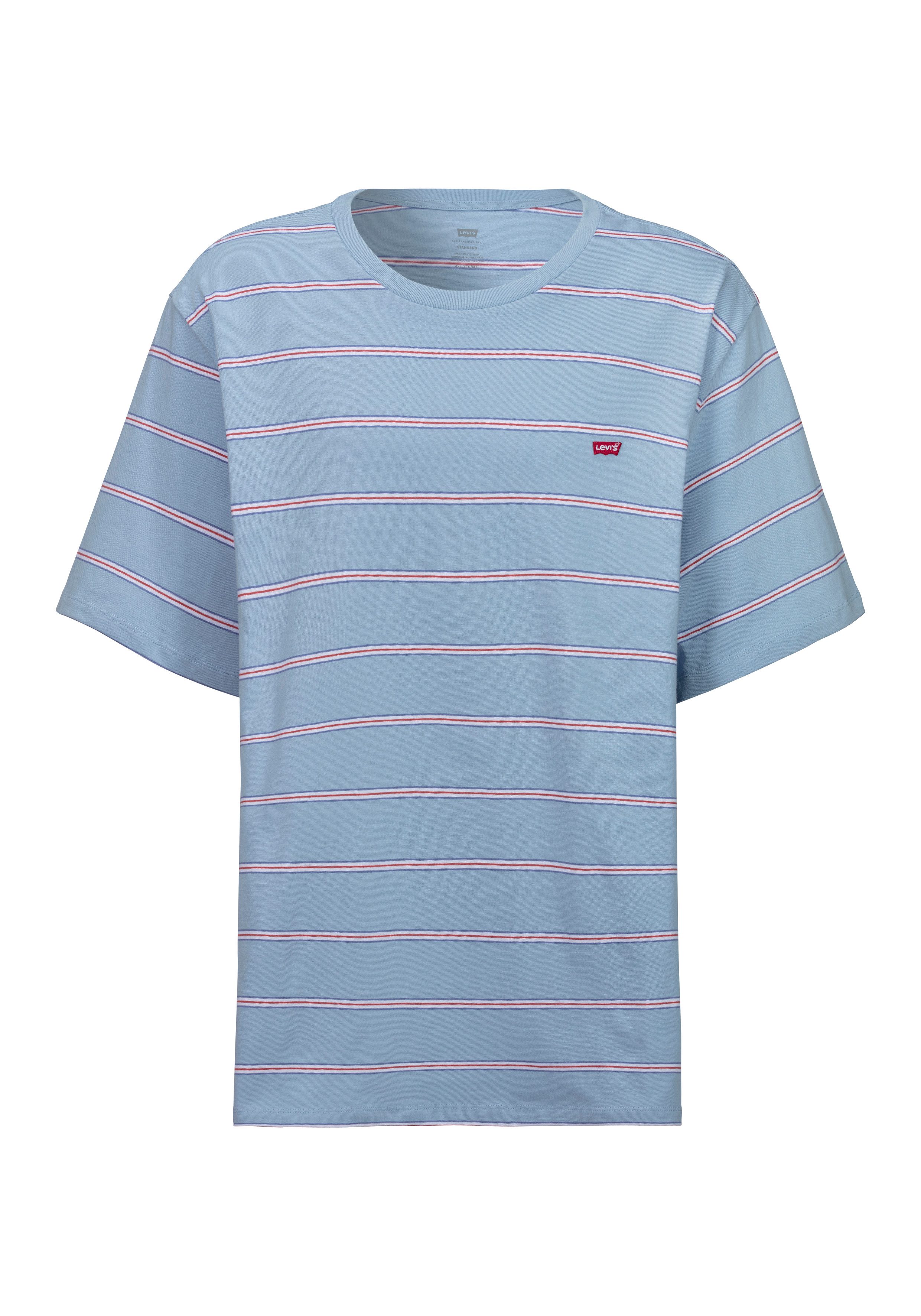 Levi's Plus Levi's Plus Shirt met ronde hals BIG ORIGINAL HM TEE met een gestreept design