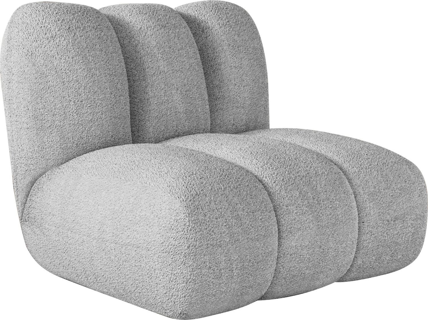 LeGer Home by Lena Gercke Fauteuil Priya loungefauteuil, moderne stiksels, ook in bouclé perfect individueel meubelstuk, gezellig en modern, b/d/h: 90/106/84 cm
