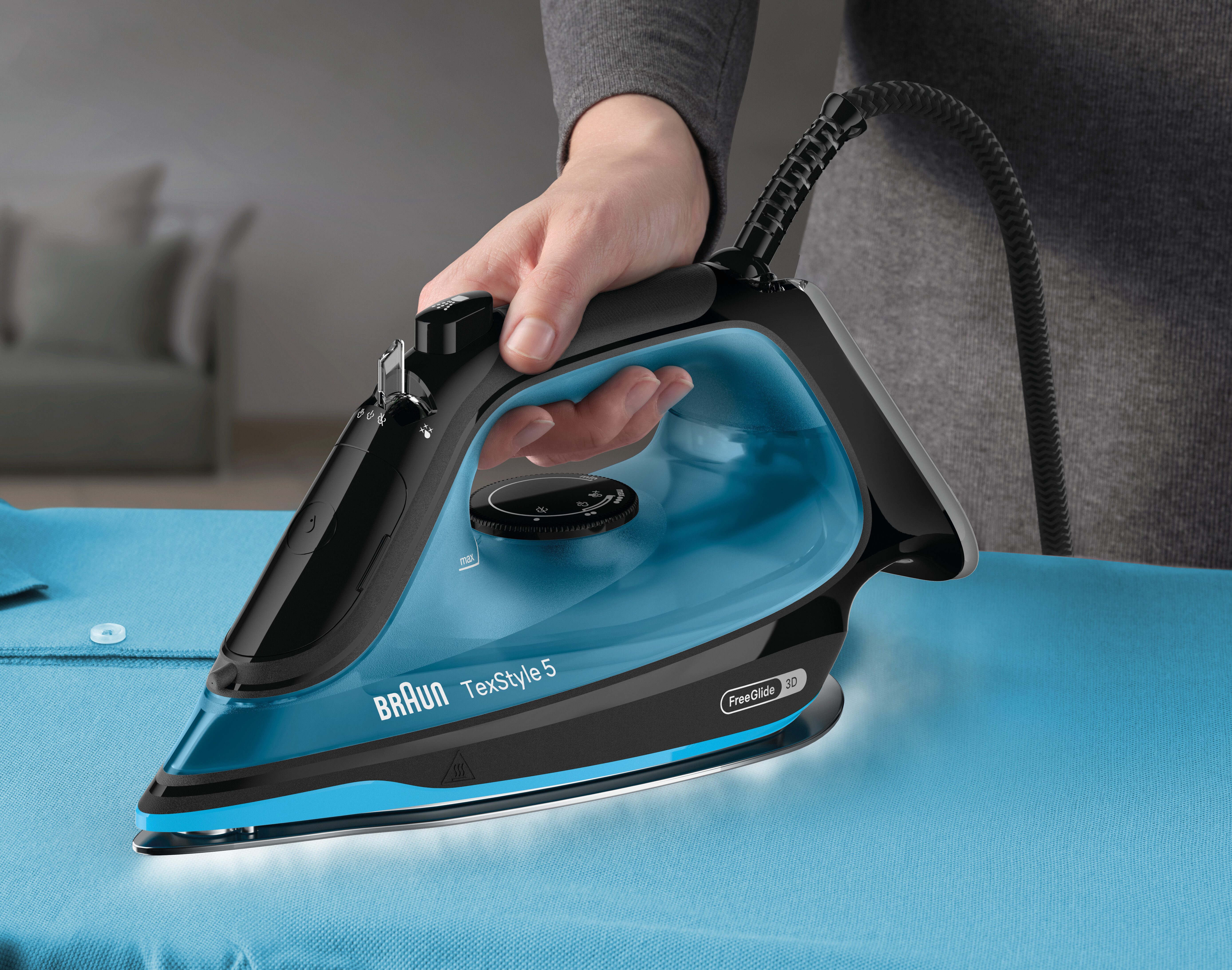 Braun Stoomstrijkijzer TexStyle 5 SI 5256 BL