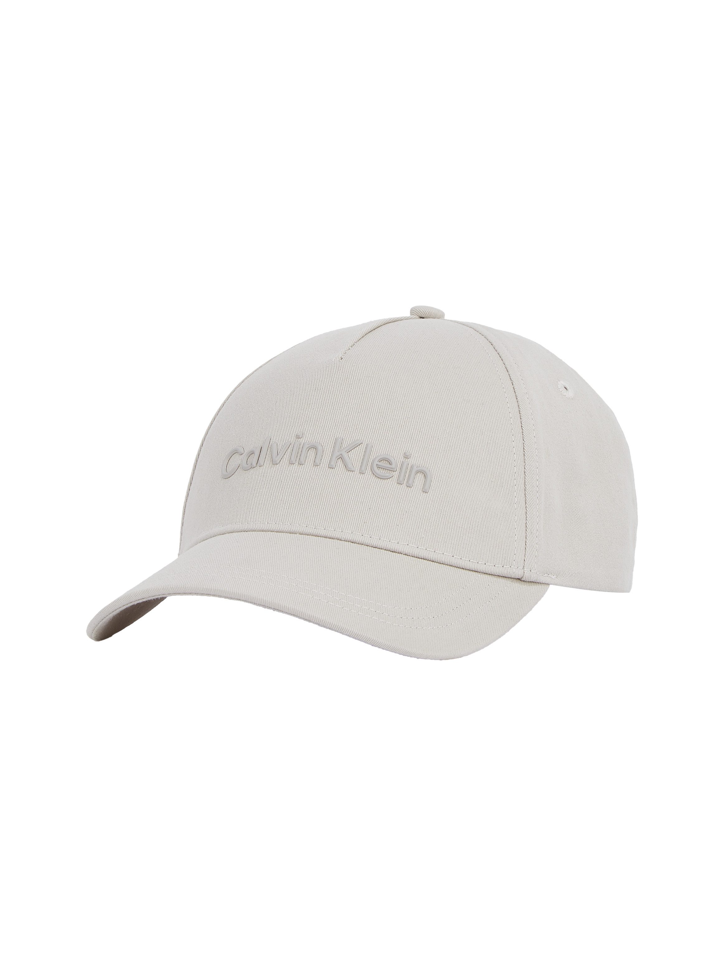 Calvin Klein Baseball pet CK MUST BB CAP met een logo-opschrift heren petten grijs